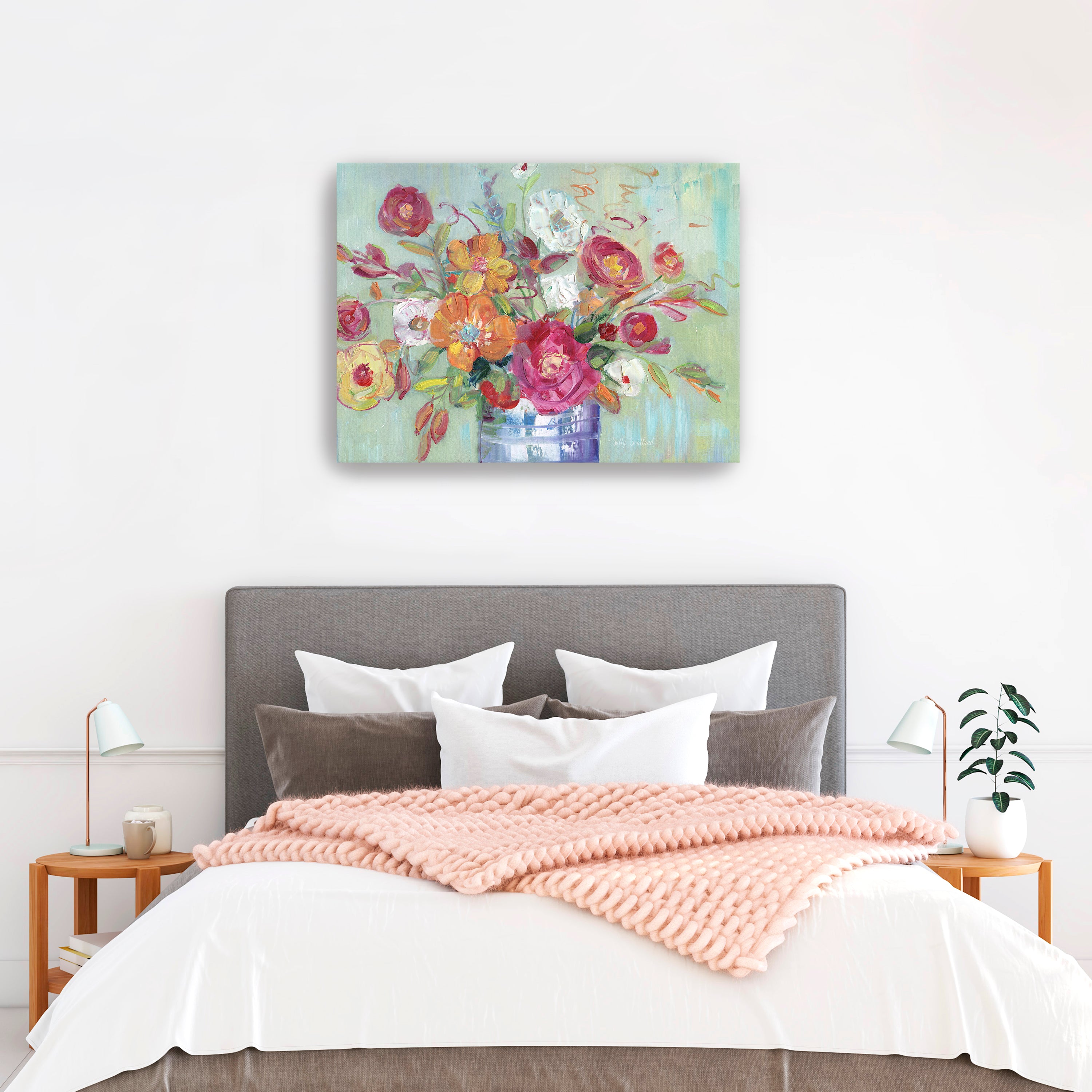 Summer's Brightest Canvas Giclee