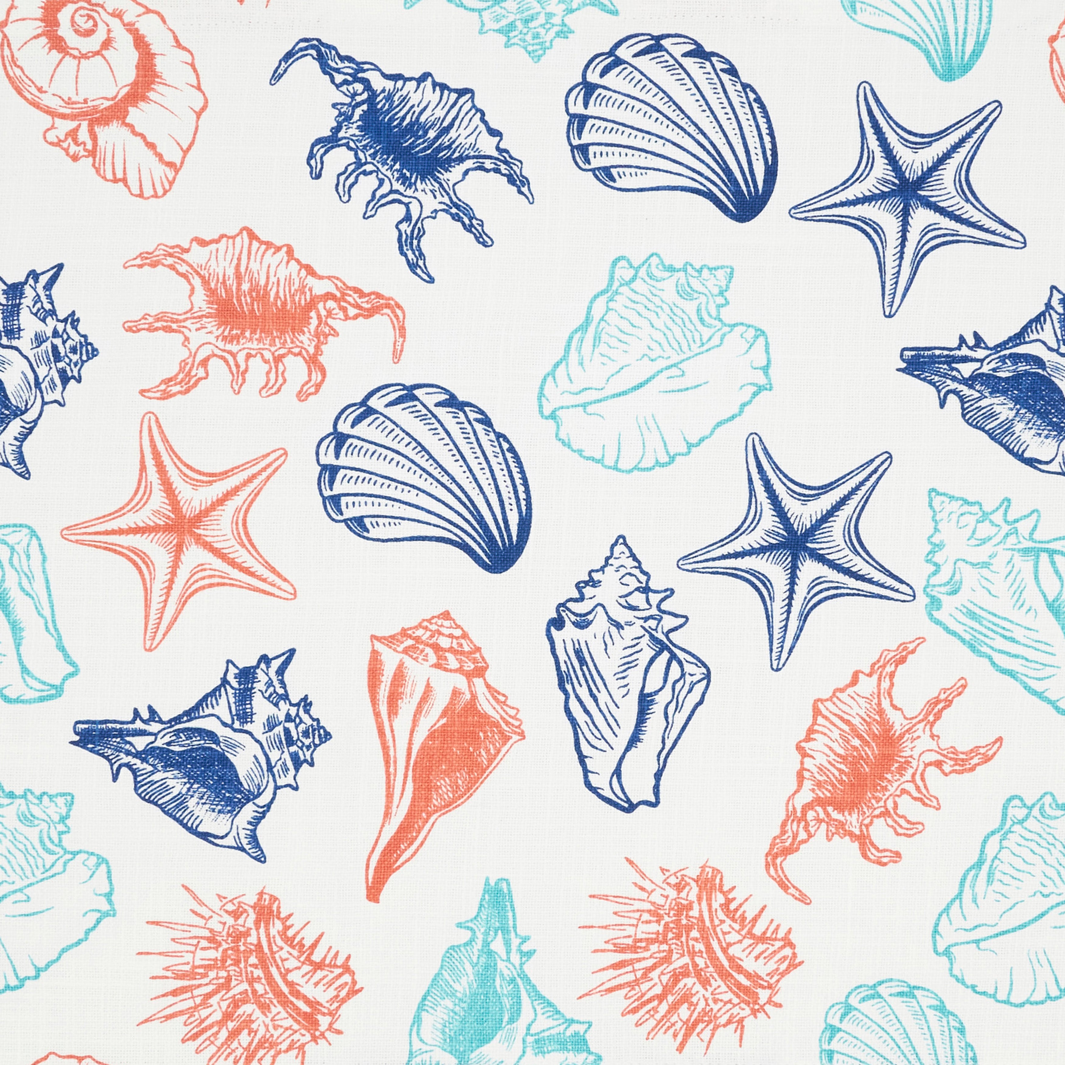 Ocean Breeze Sea Shells Placemat, Set of 4