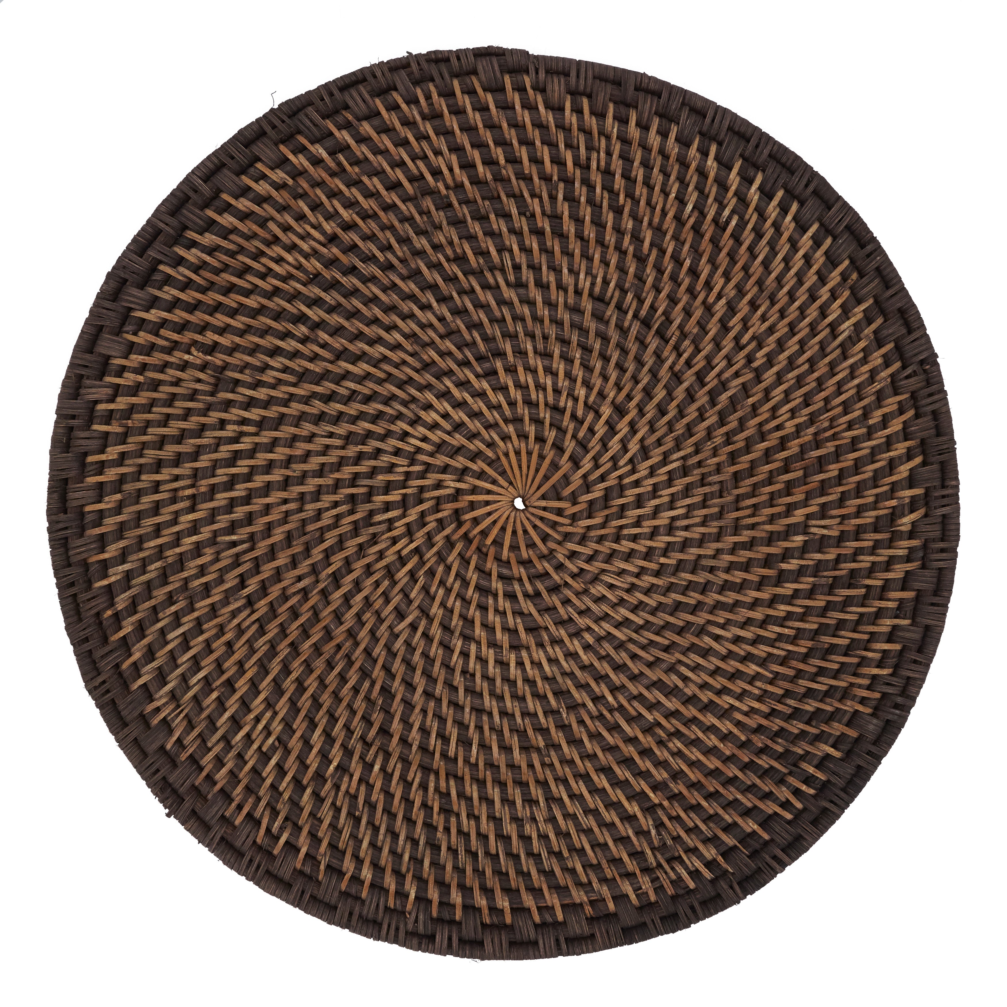 Round Woven Rattan Placemat