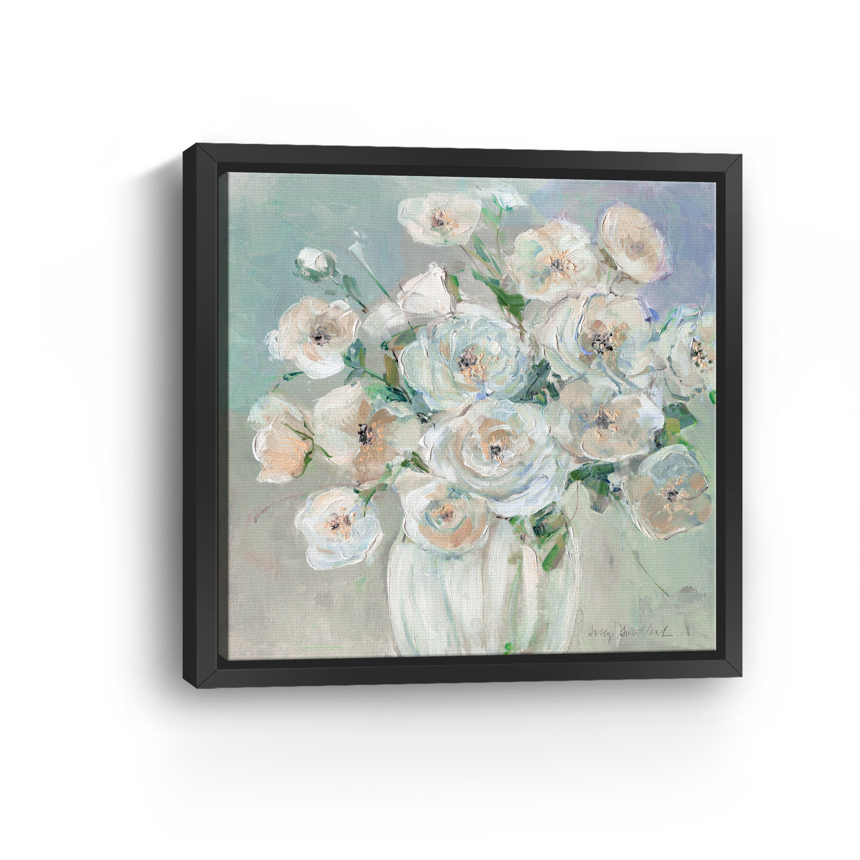 Summery Soft Blooms Canvas Giclee