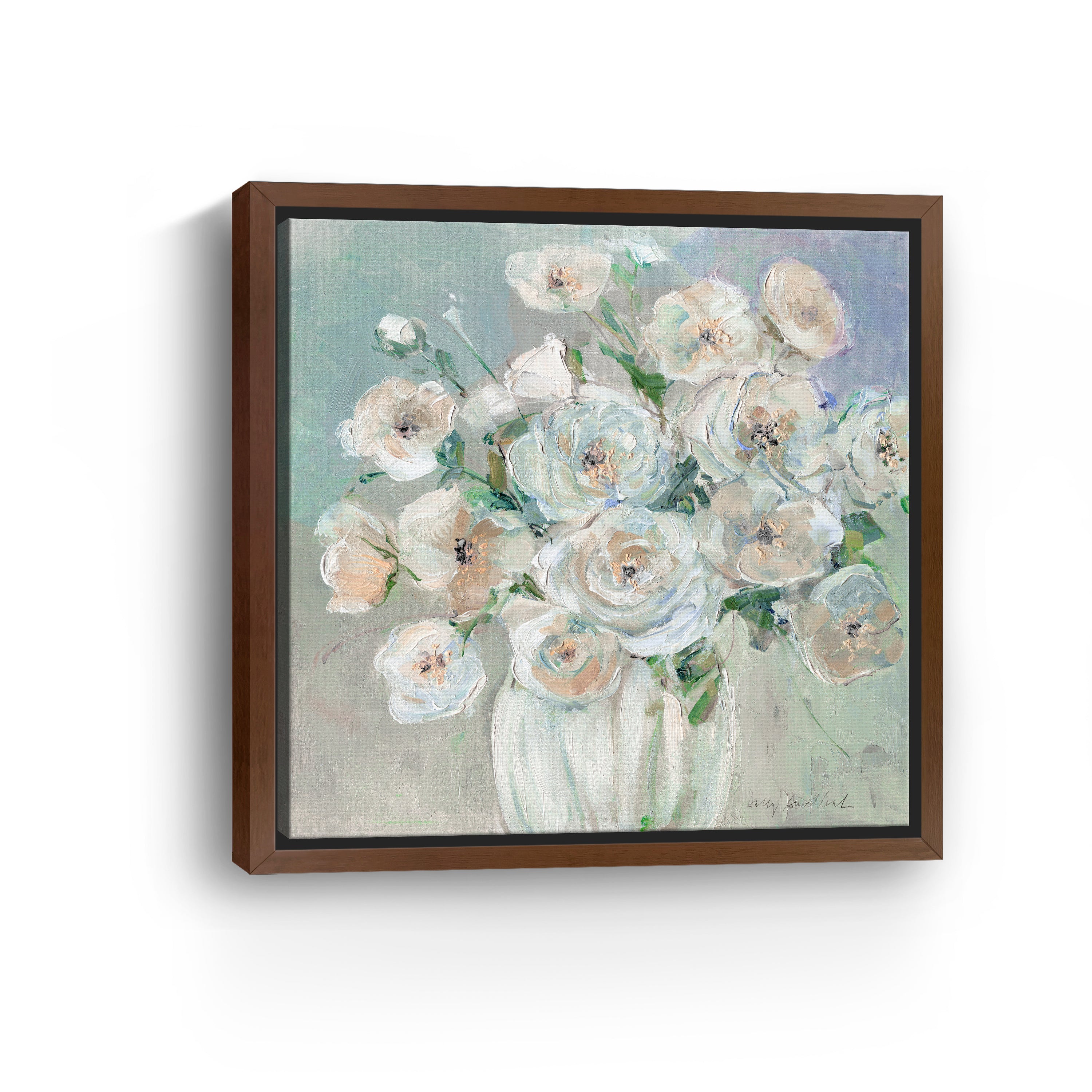Summery Soft Blooms Canvas Giclee