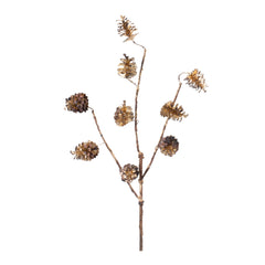 Pine-Cone-Spray-(set-of-12)-Brown-Faux-Florals