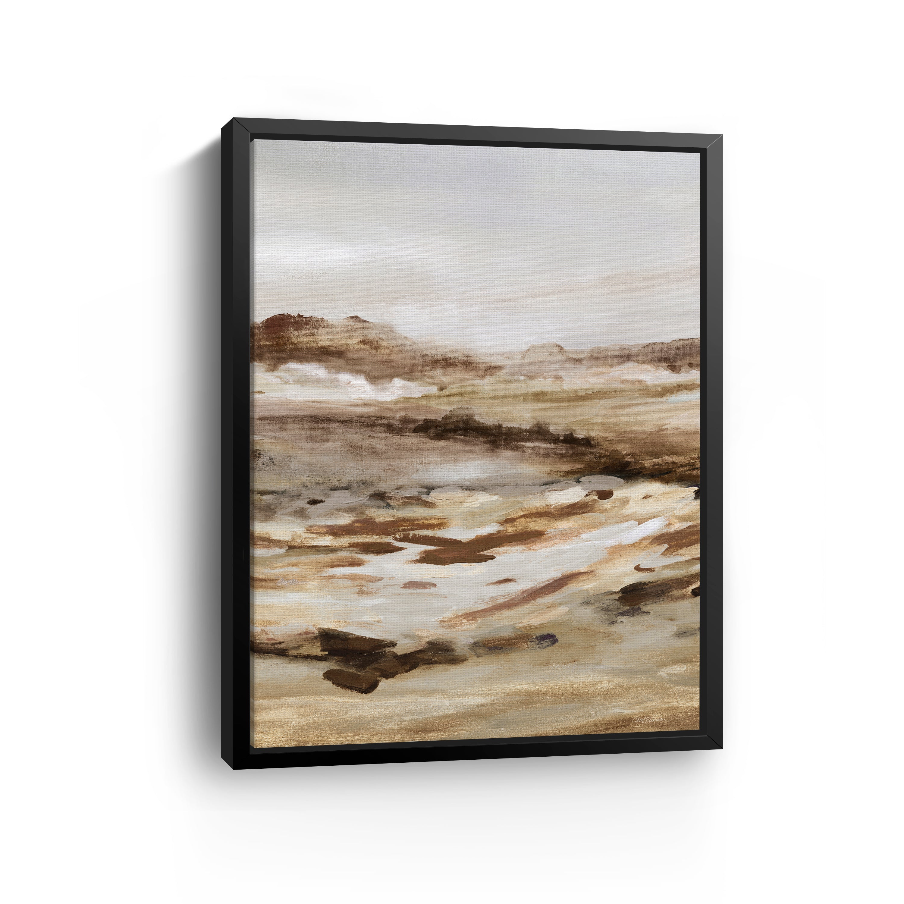 Peaks and Valleys Canvas Giclee