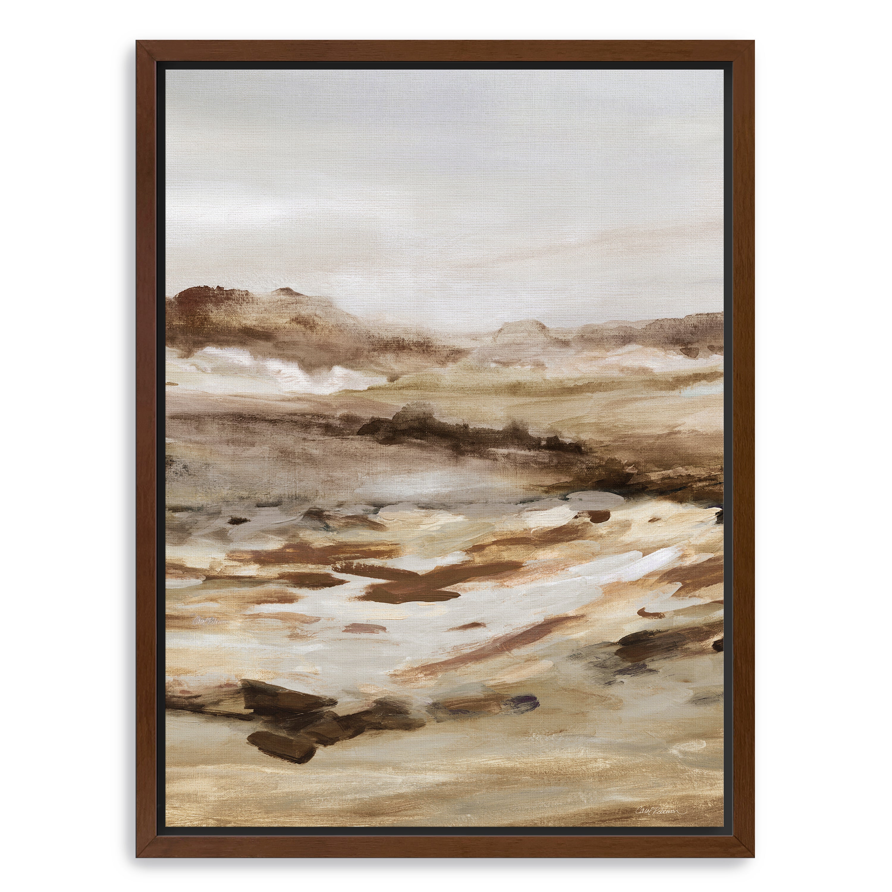 Peaks and Valleys Canvas Giclee