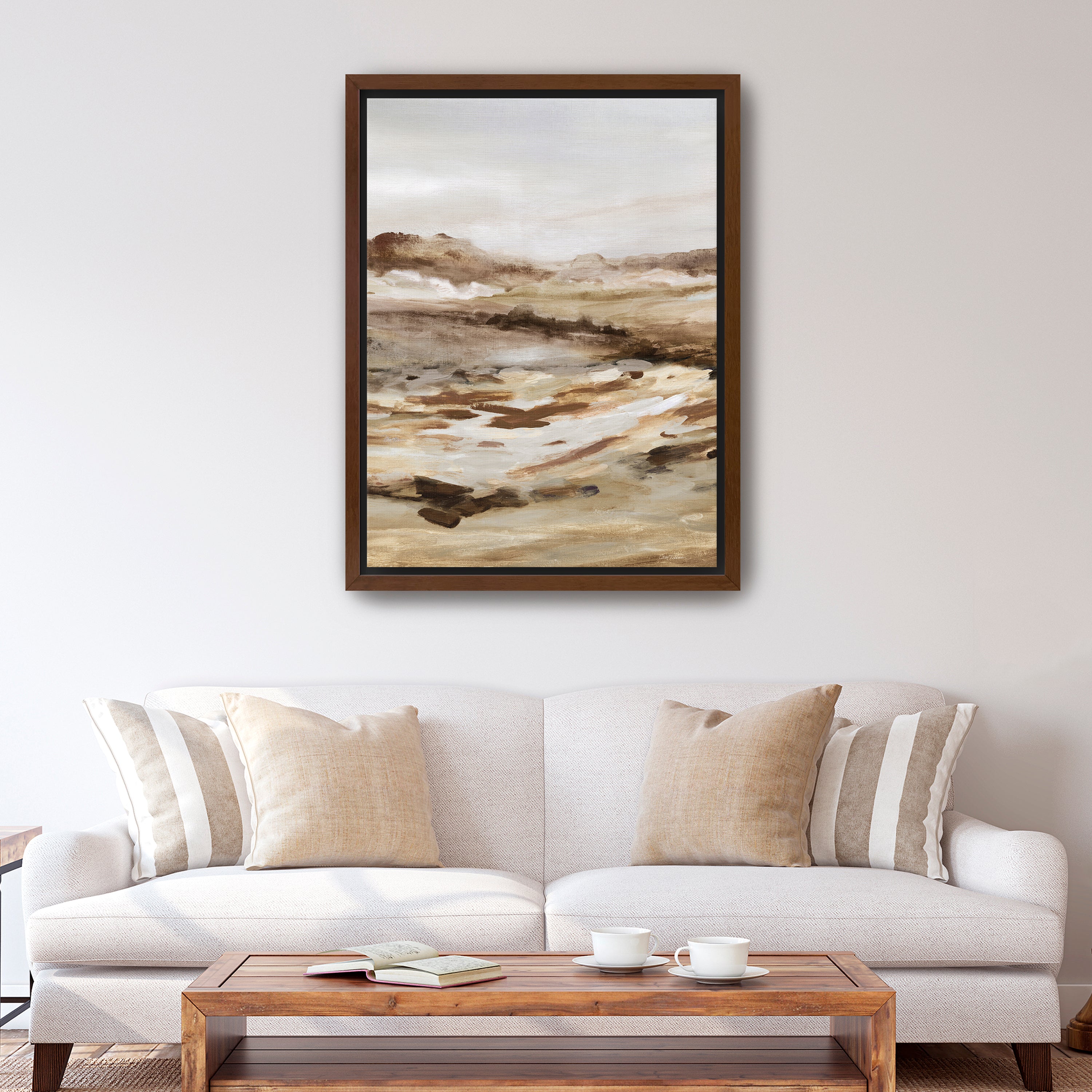 Peaks and Valleys Canvas Giclee