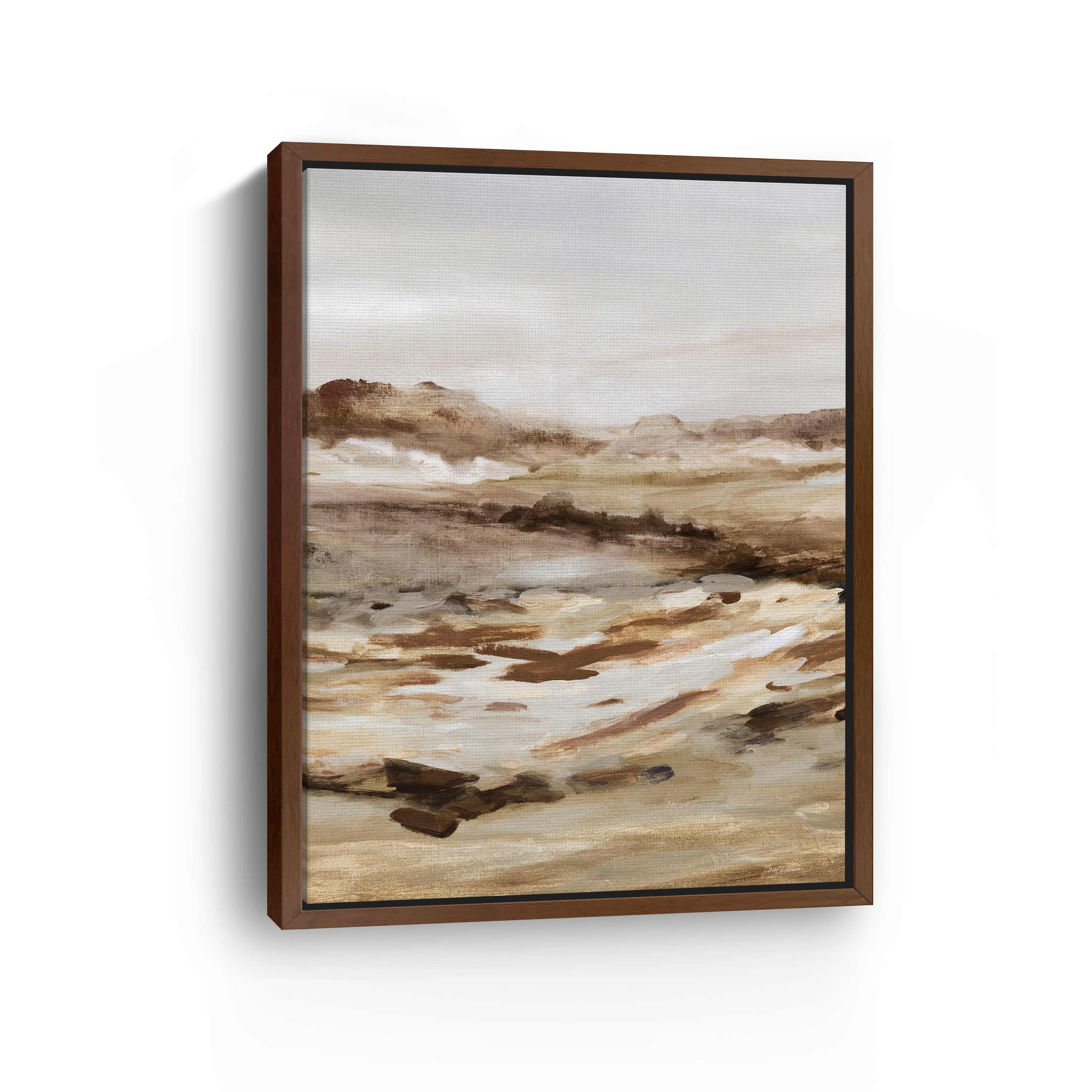 Peaks and Valleys Canvas Giclee