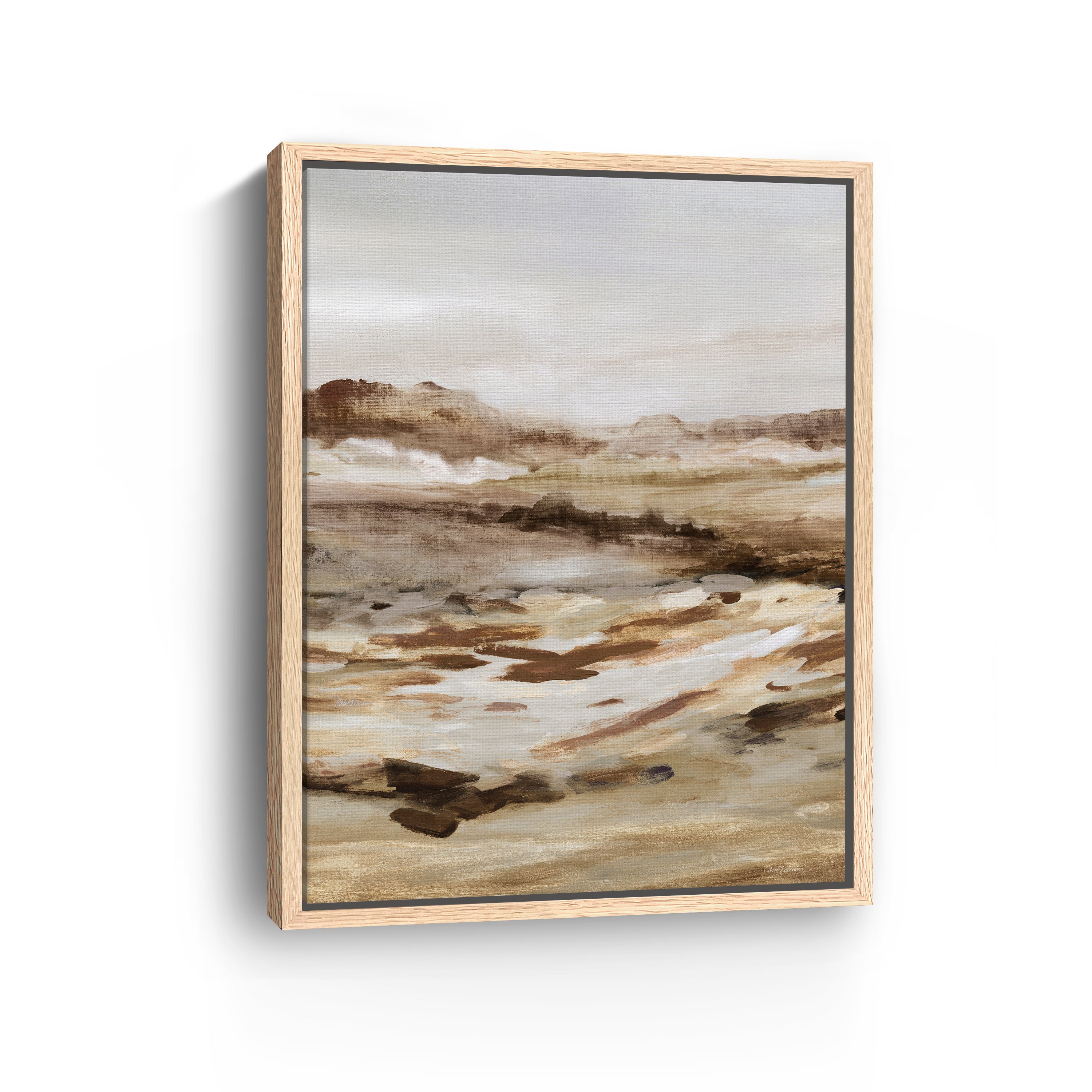 Peaks and Valleys Canvas Giclee