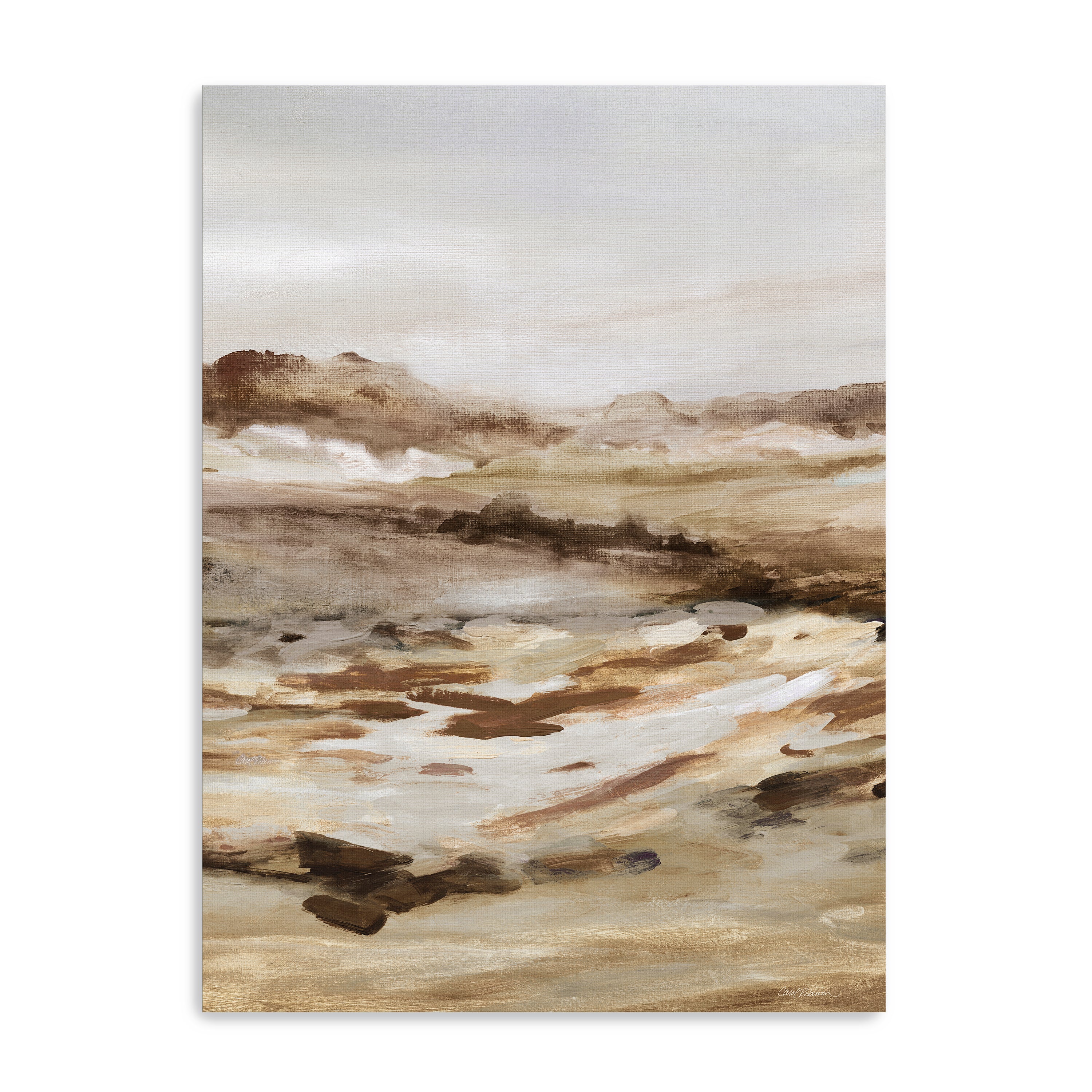 Peaks and Valleys Canvas Giclee