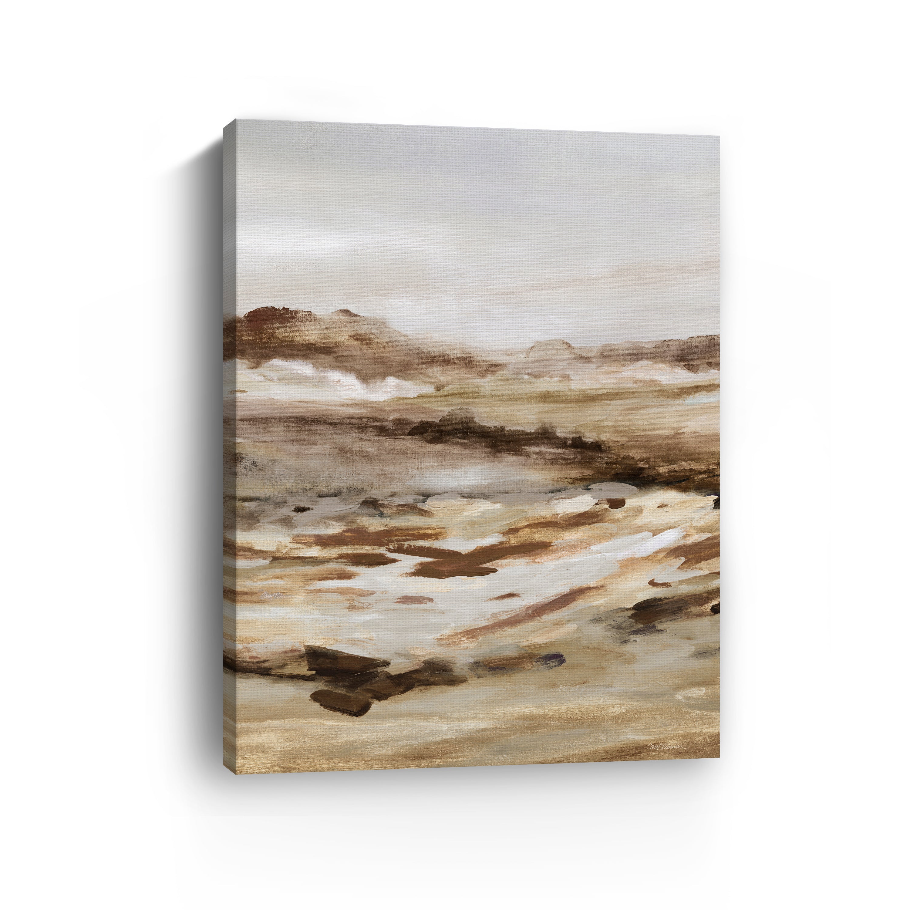 Peaks and Valleys Canvas Giclee
