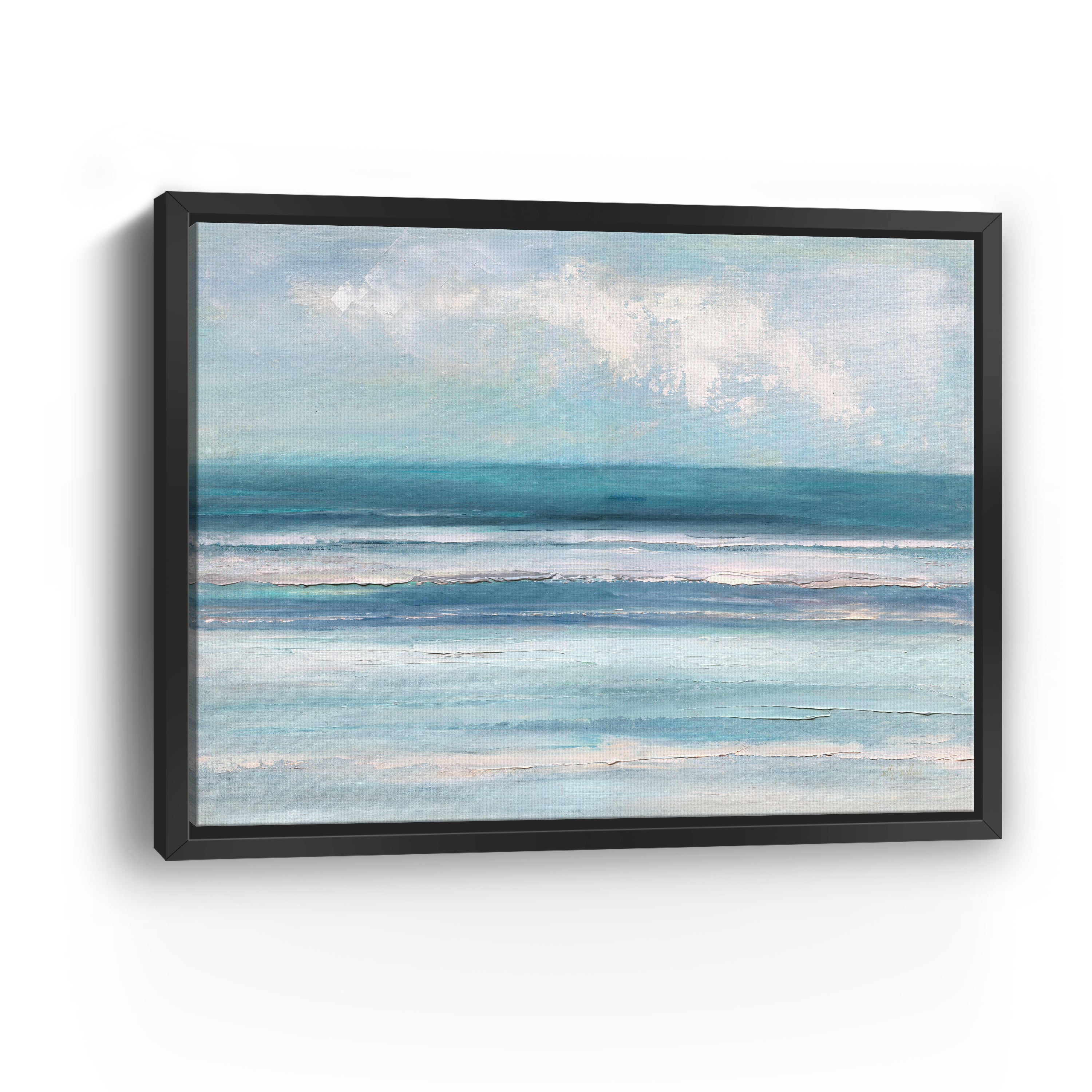 Serene Waves Canvas Giclee