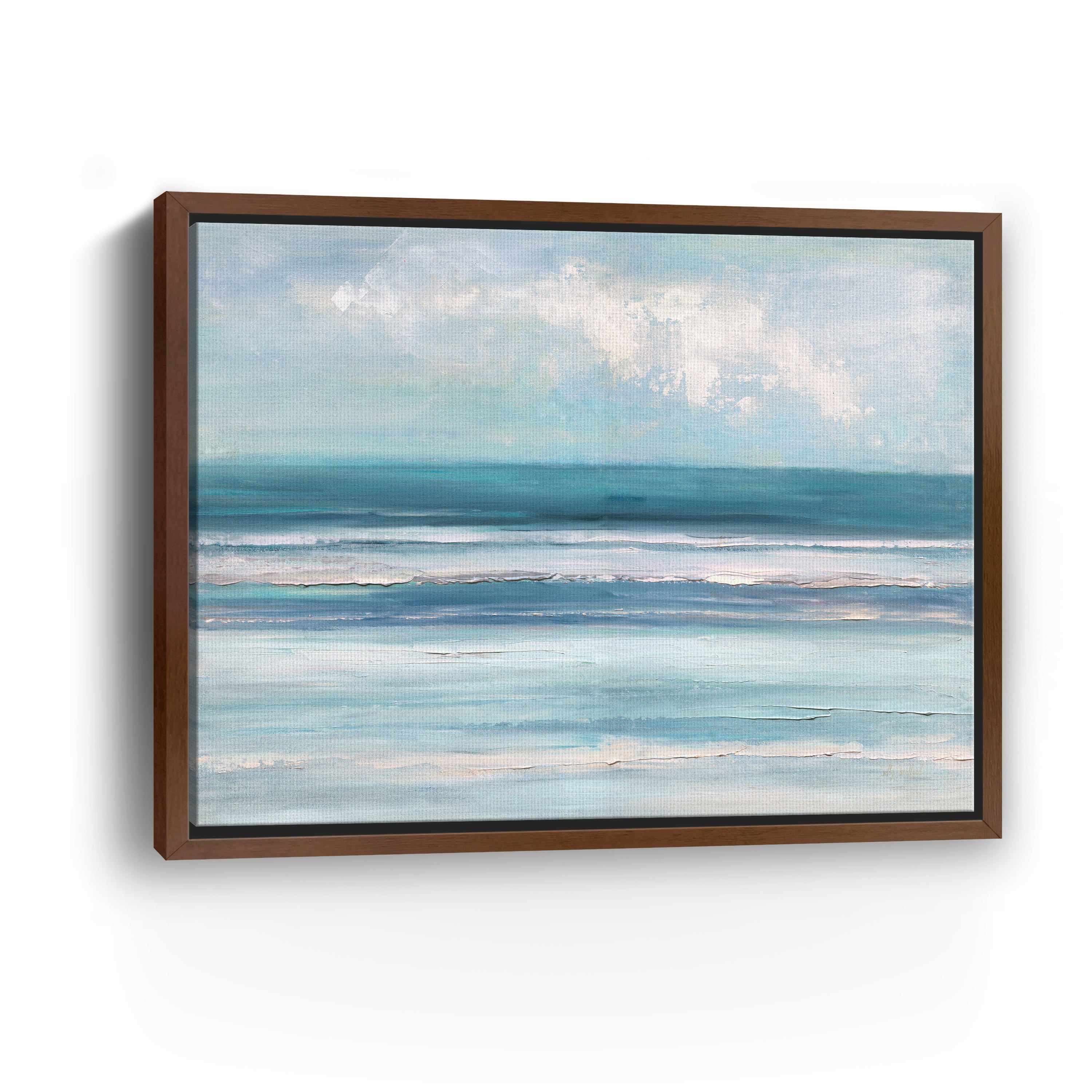 Serene Waves Canvas Giclee