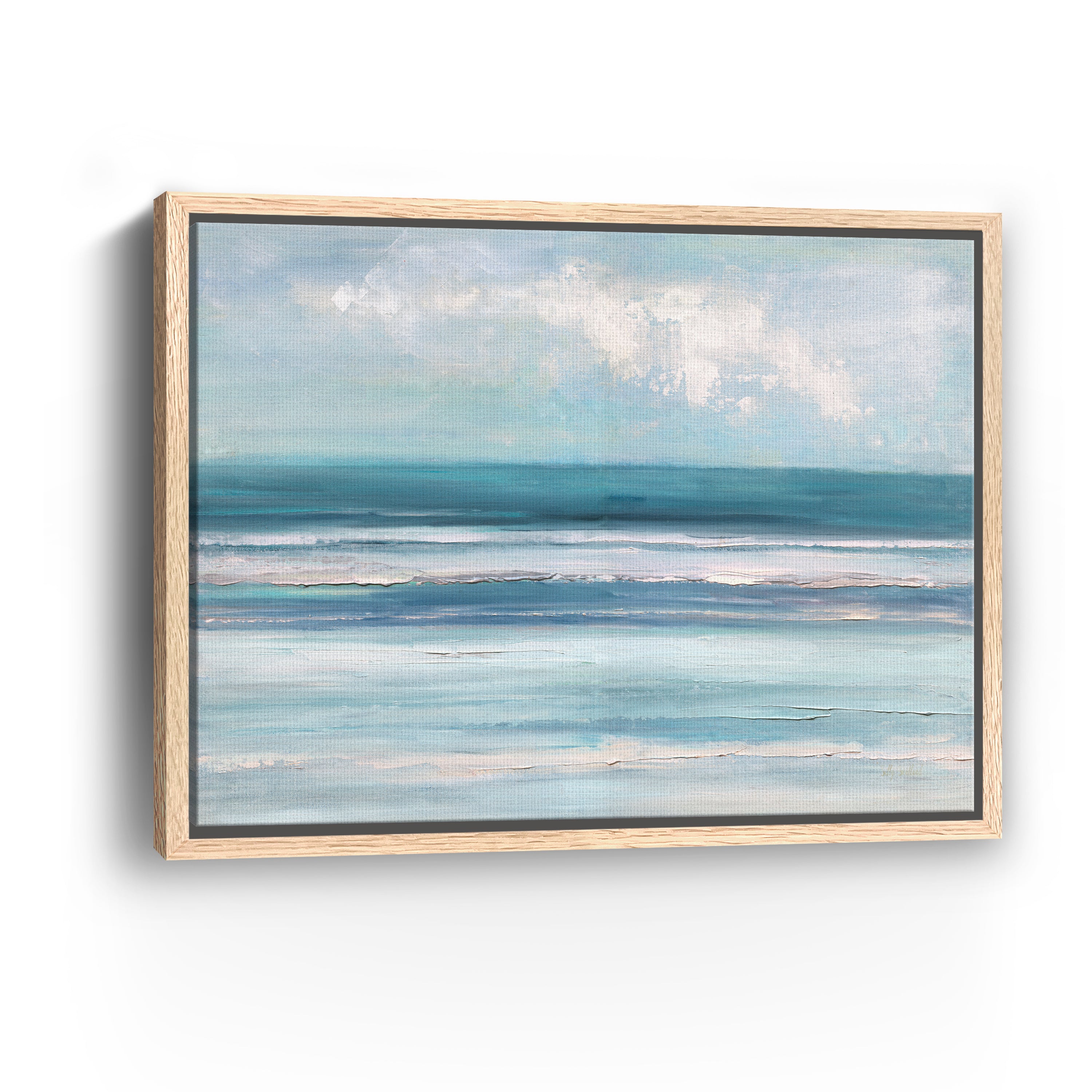 Serene Waves Canvas Giclee