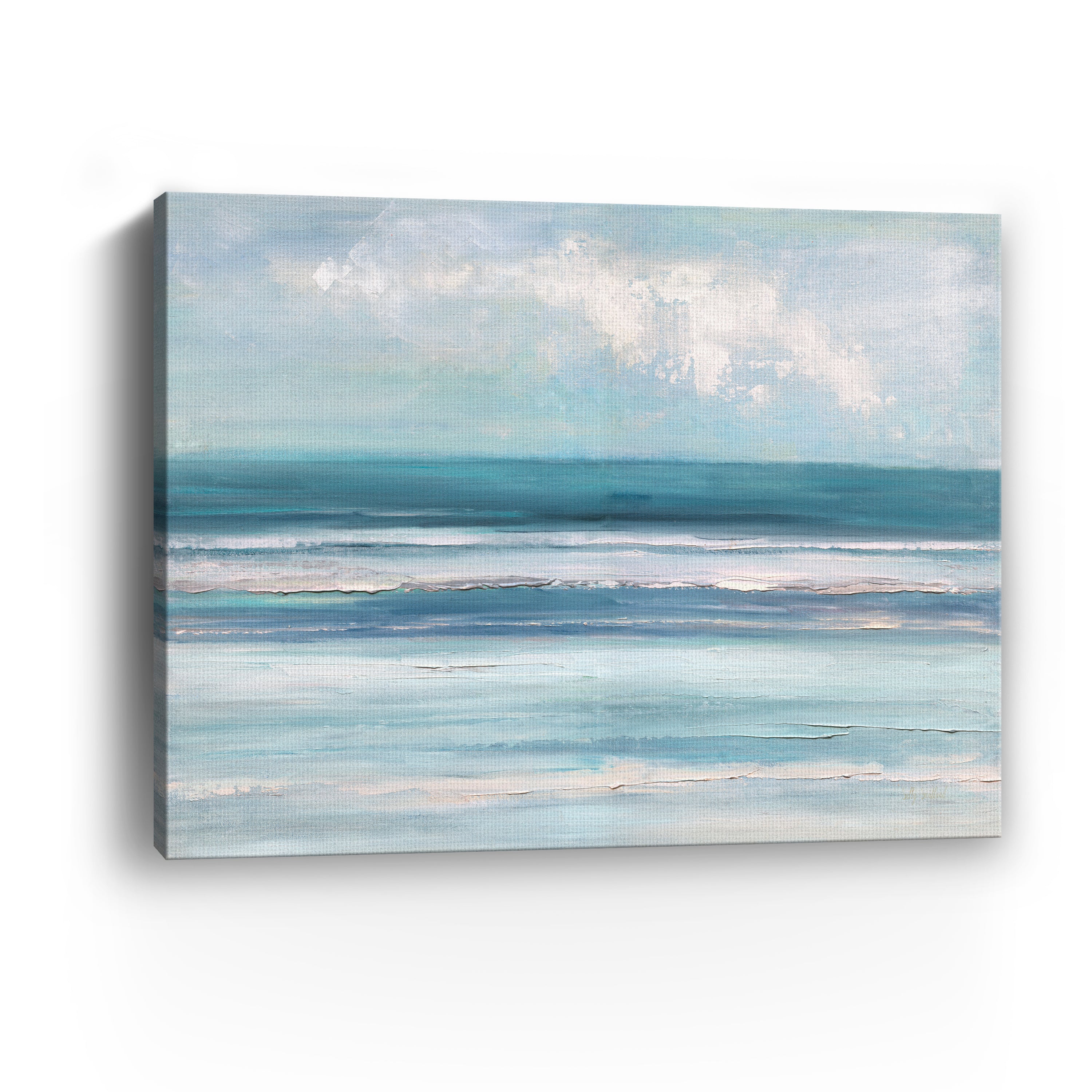 Serene Waves Canvas Giclee