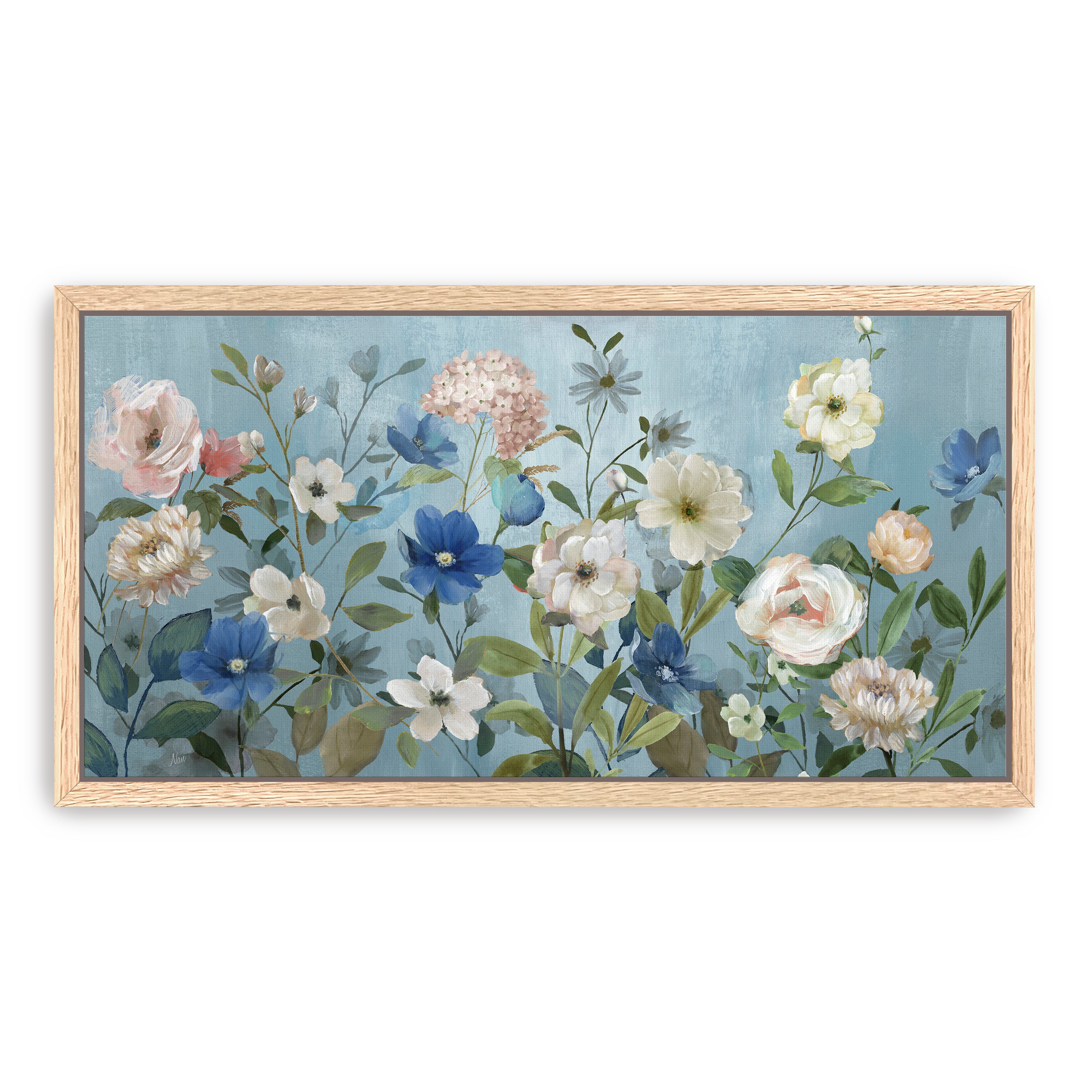 Floral Song Canvas Giclee