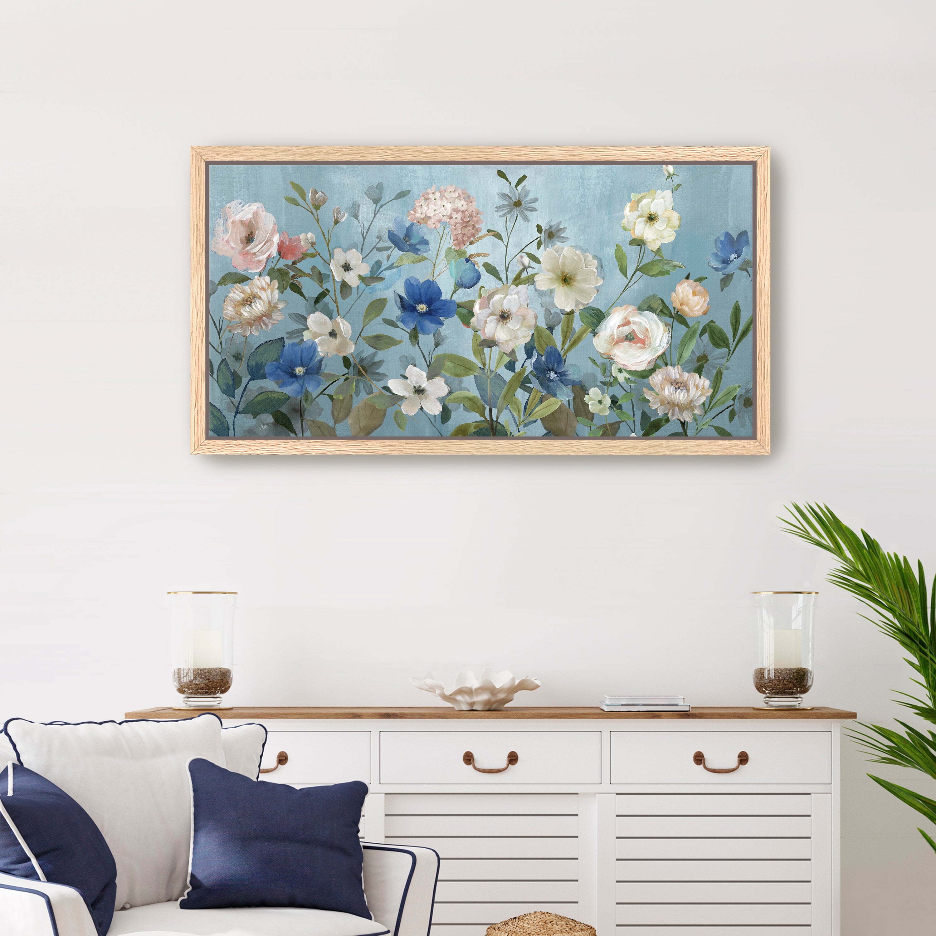 Floral Song Canvas Giclee