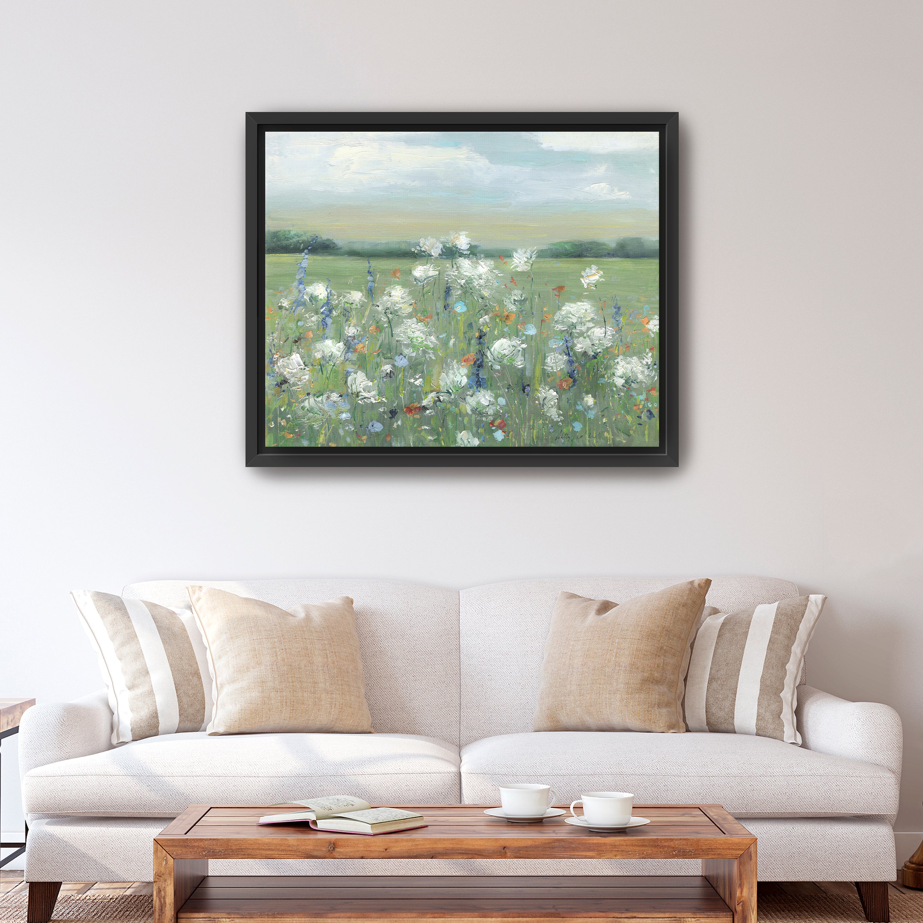 Wildflower Breeze Canvas Giclee
