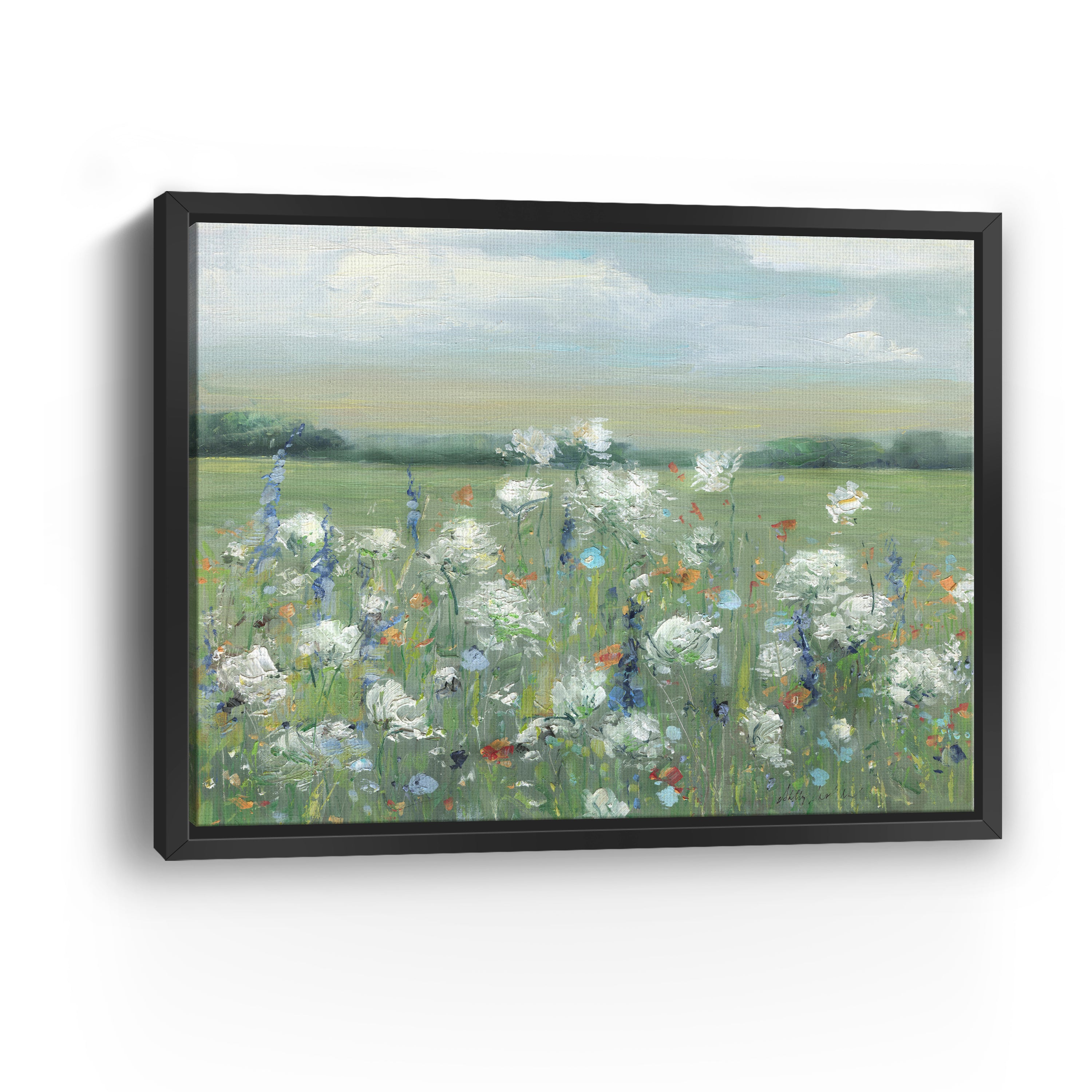 Wildflower Breeze Canvas Giclee