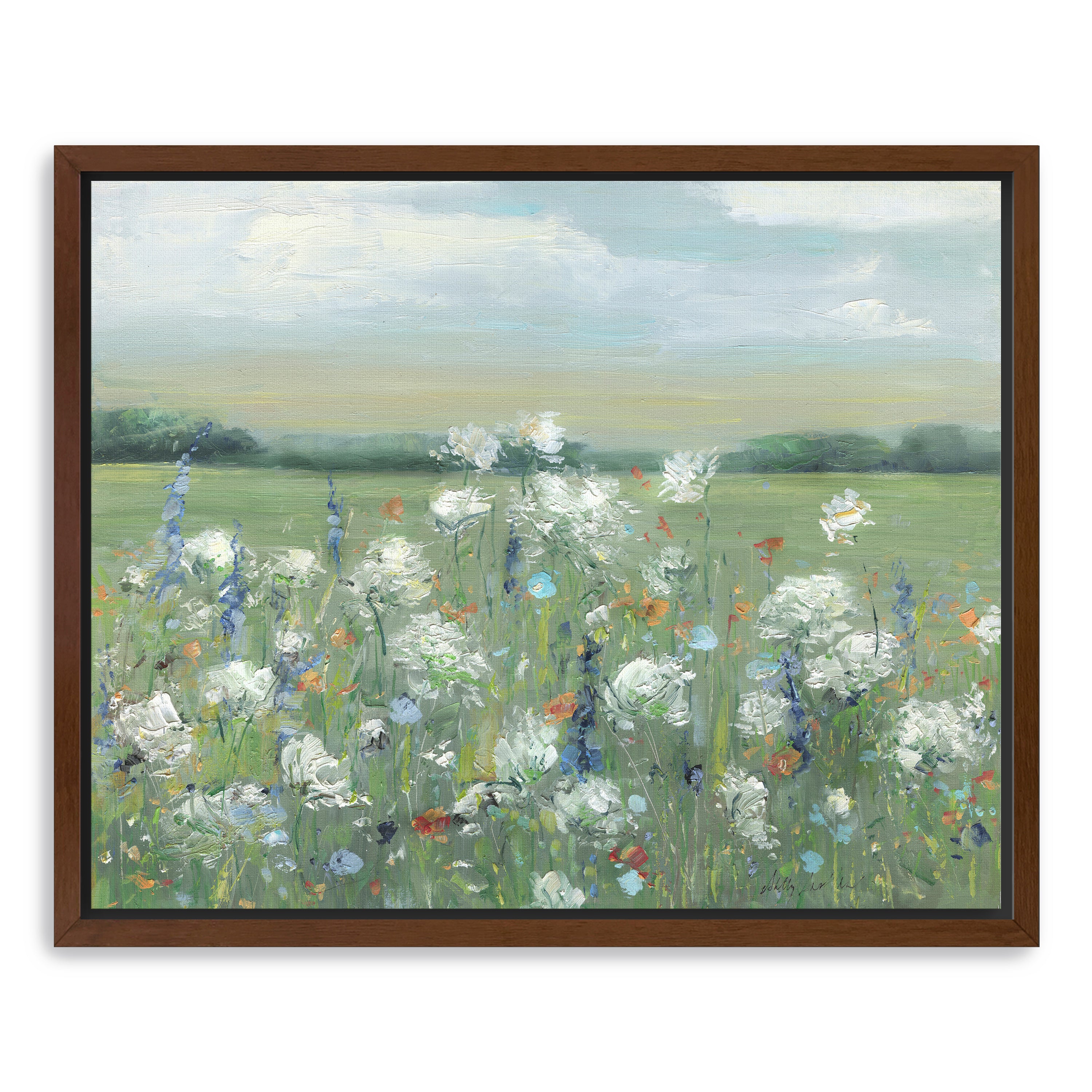 Wildflower Breeze Canvas Giclee