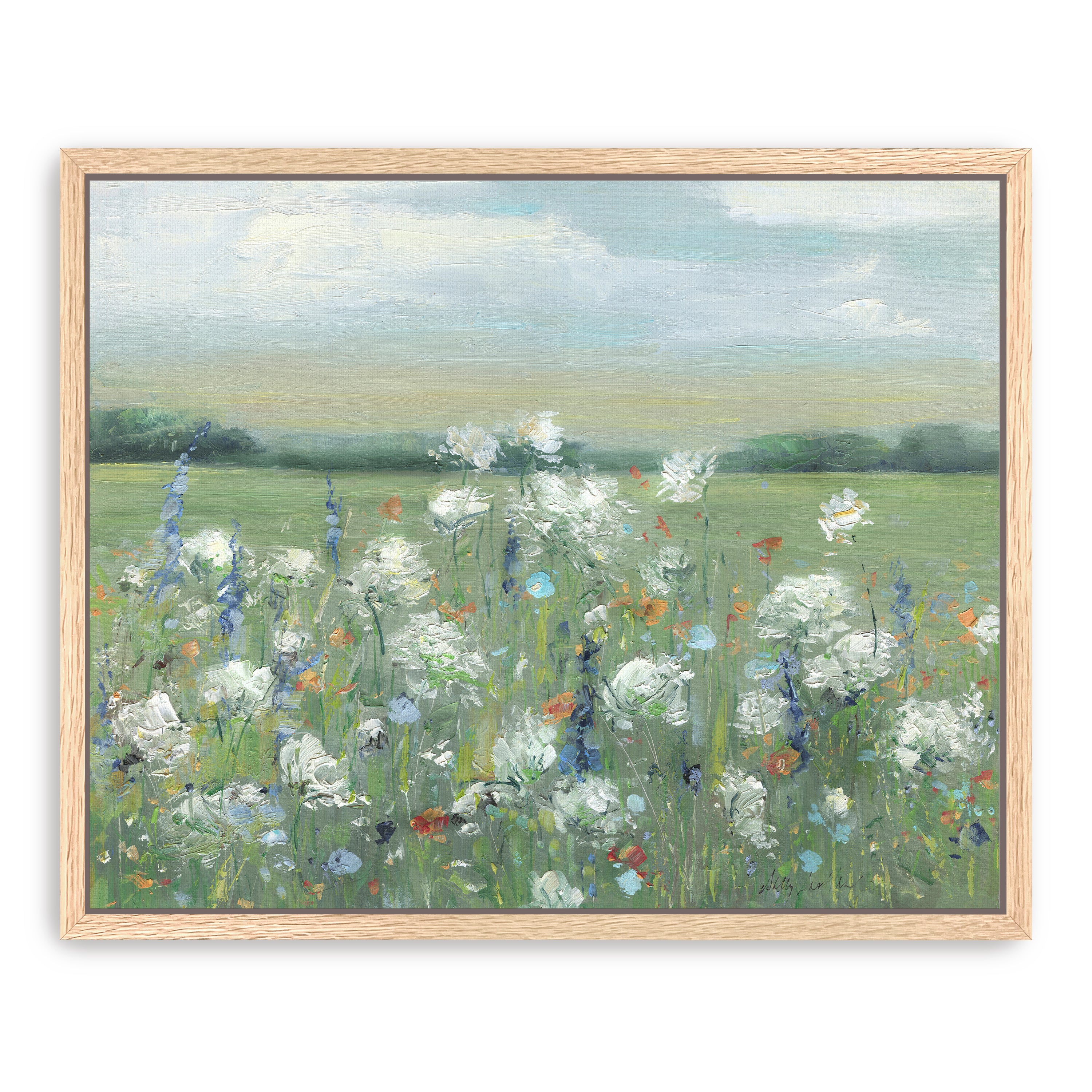 Wildflower Breeze Canvas Giclee