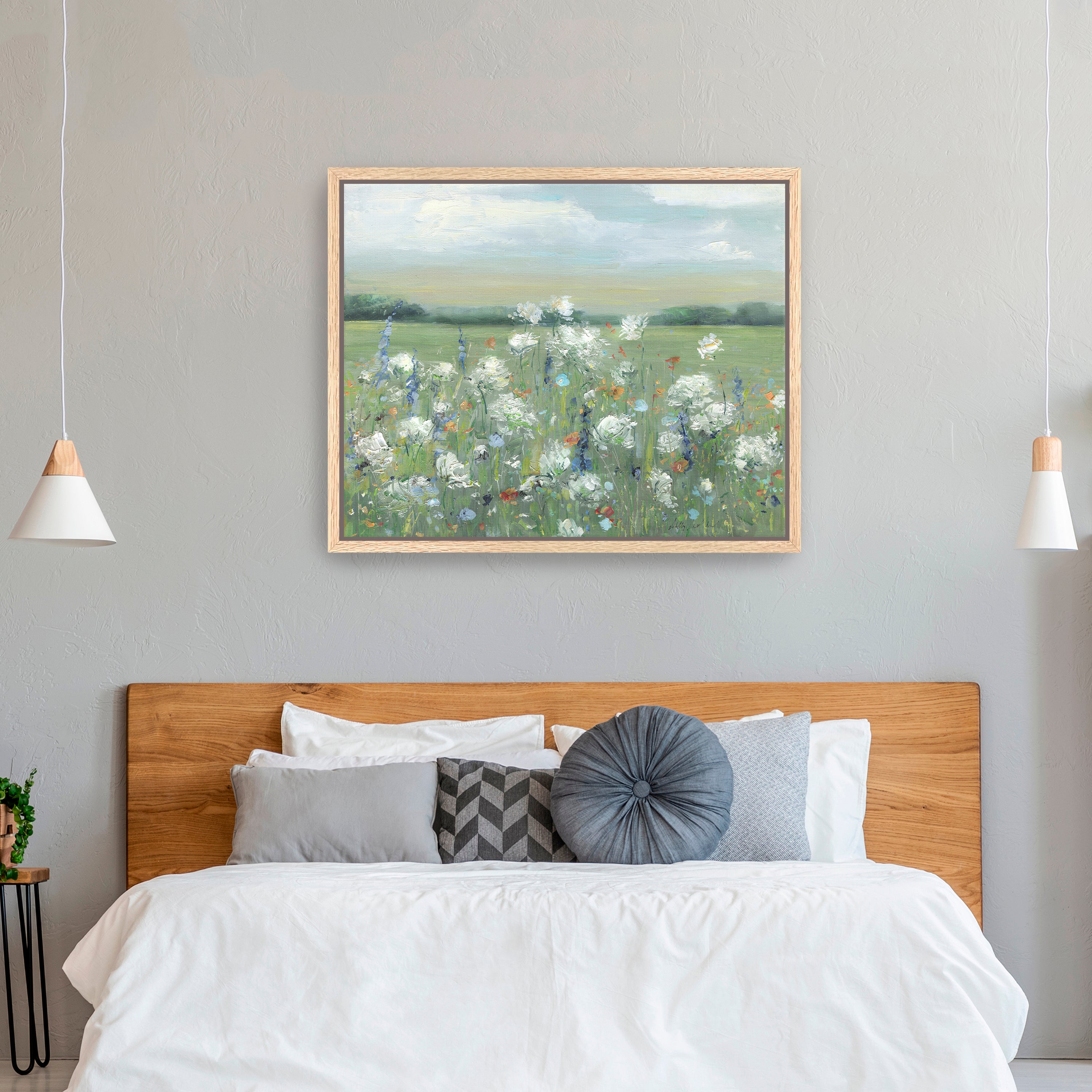 Wildflower Breeze Canvas Giclee