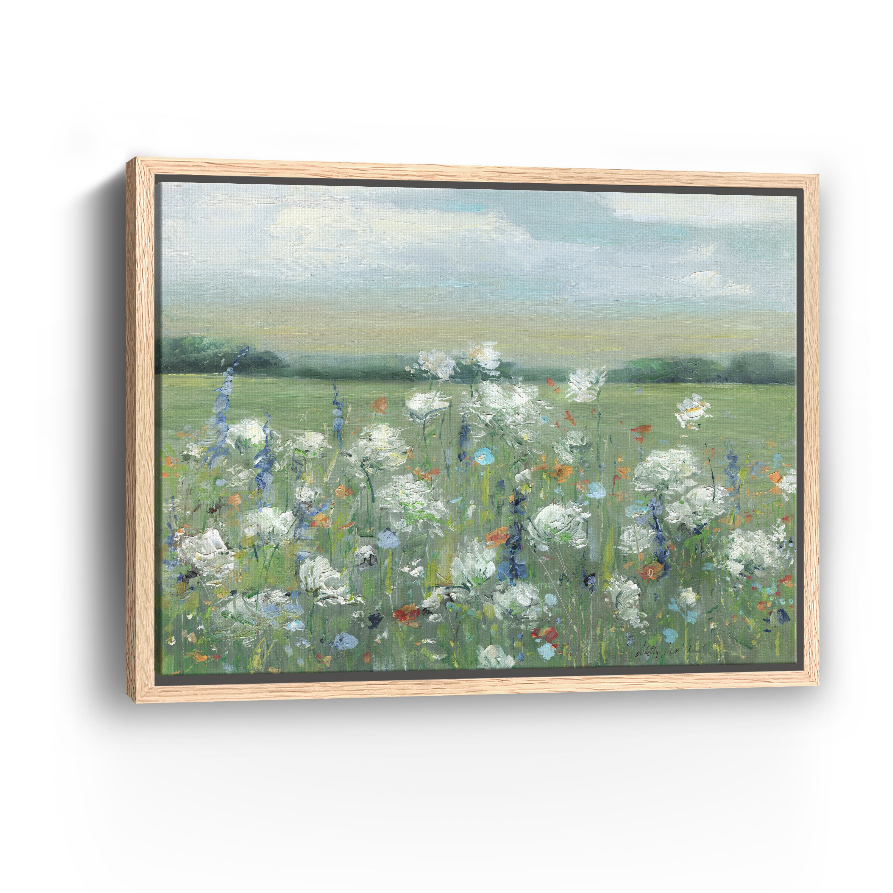 Wildflower Breeze Canvas Giclee
