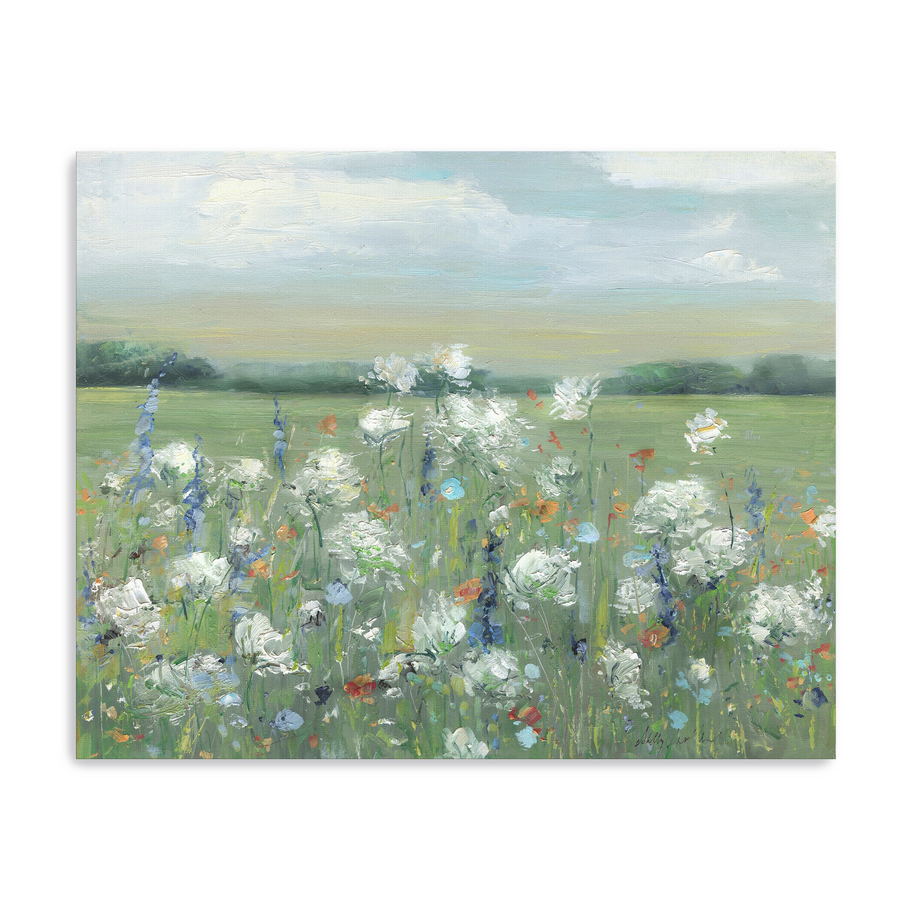 Wildflower Breeze Canvas Giclee