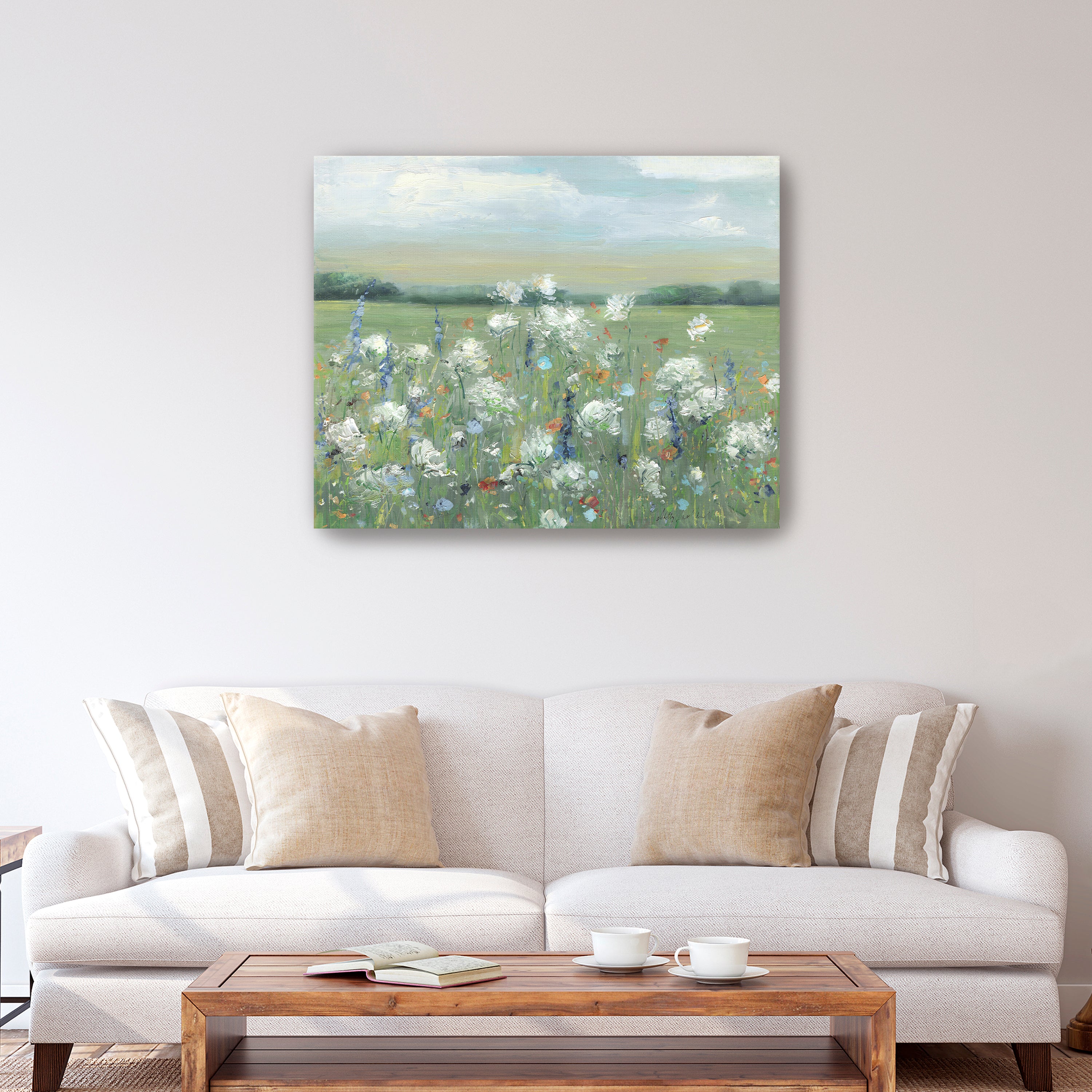 Wildflower Breeze Canvas Giclee