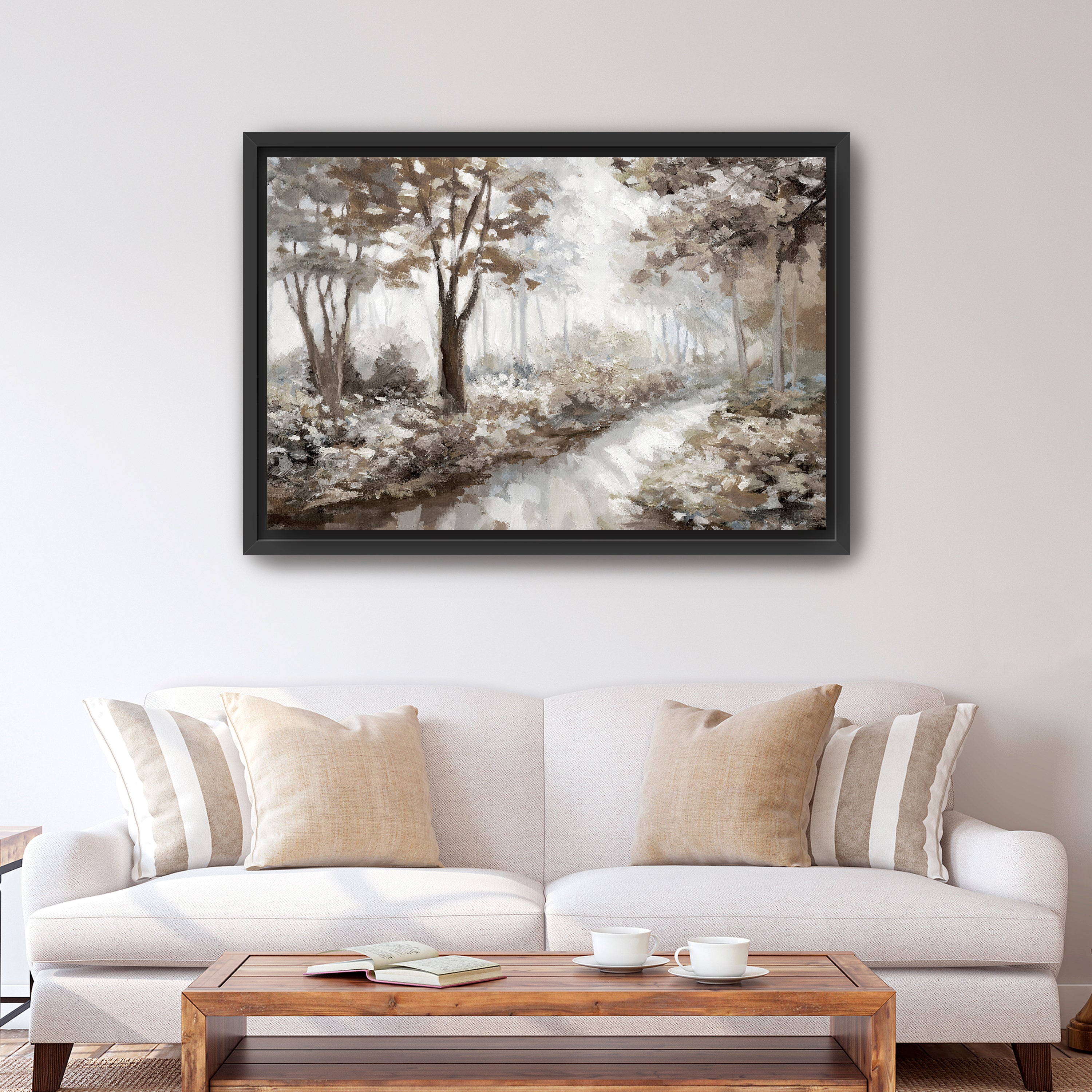 In The Woods Canvas Giclee