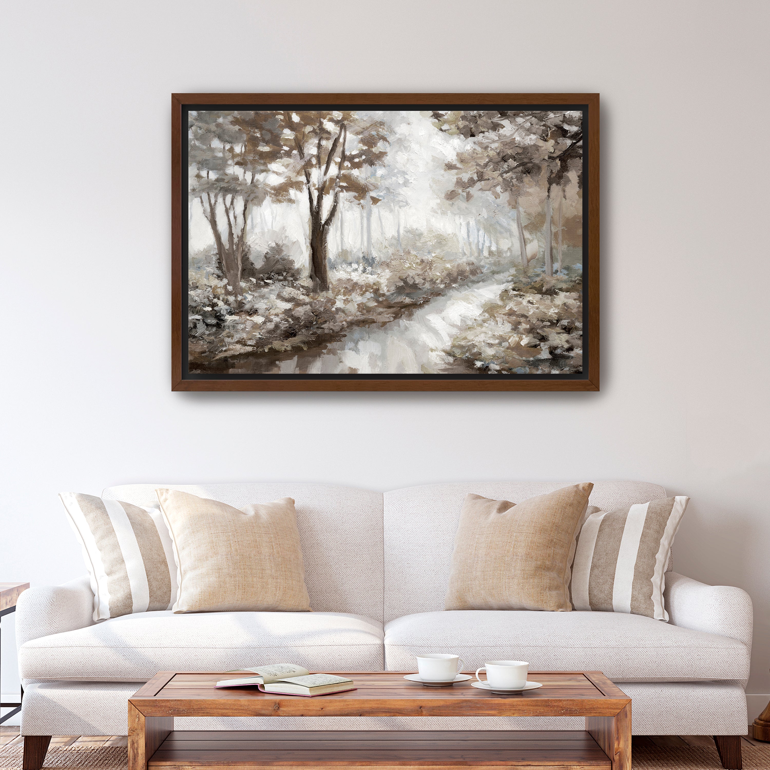In The Woods Canvas Giclee