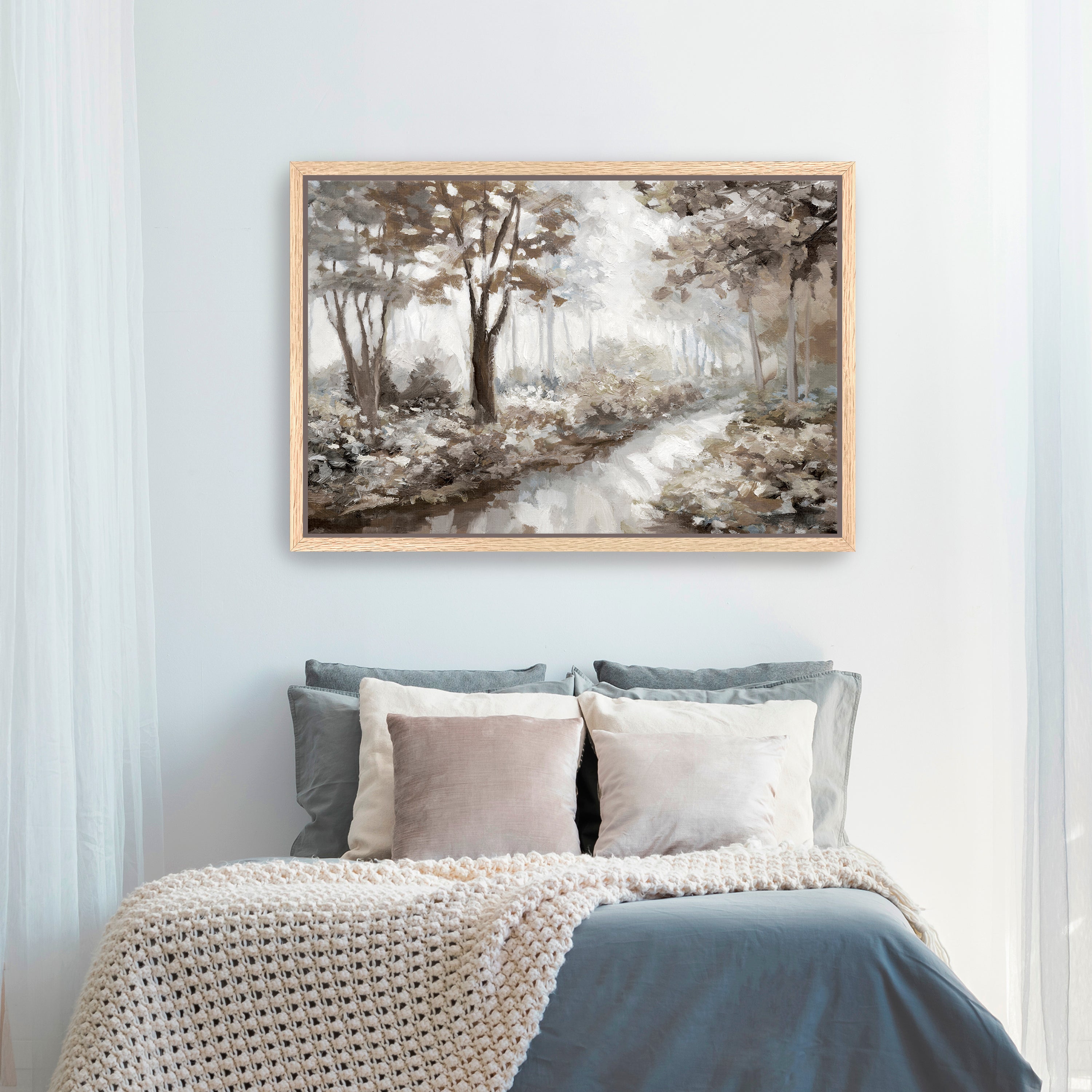 In The Woods Canvas Giclee