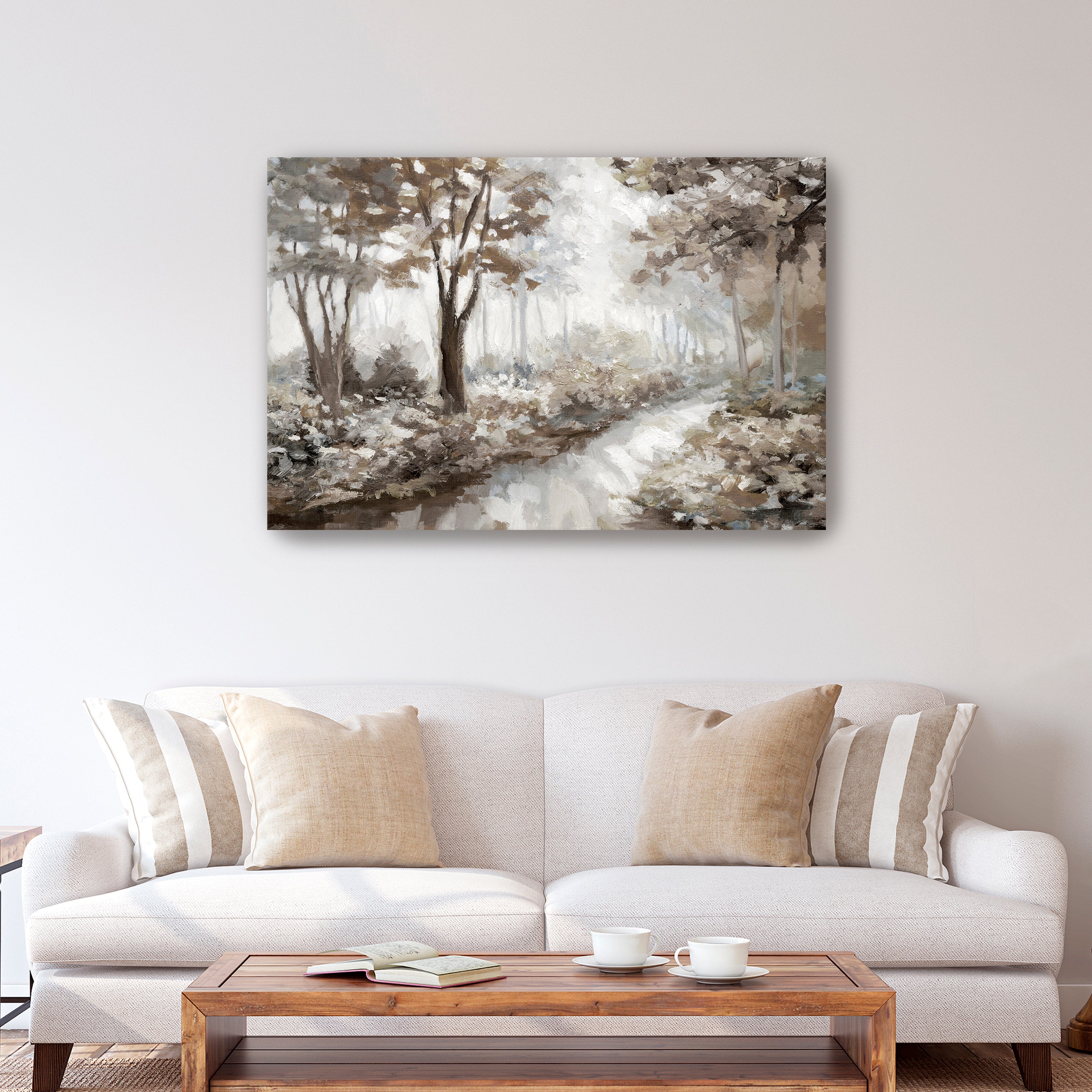 In The Woods Canvas Giclee