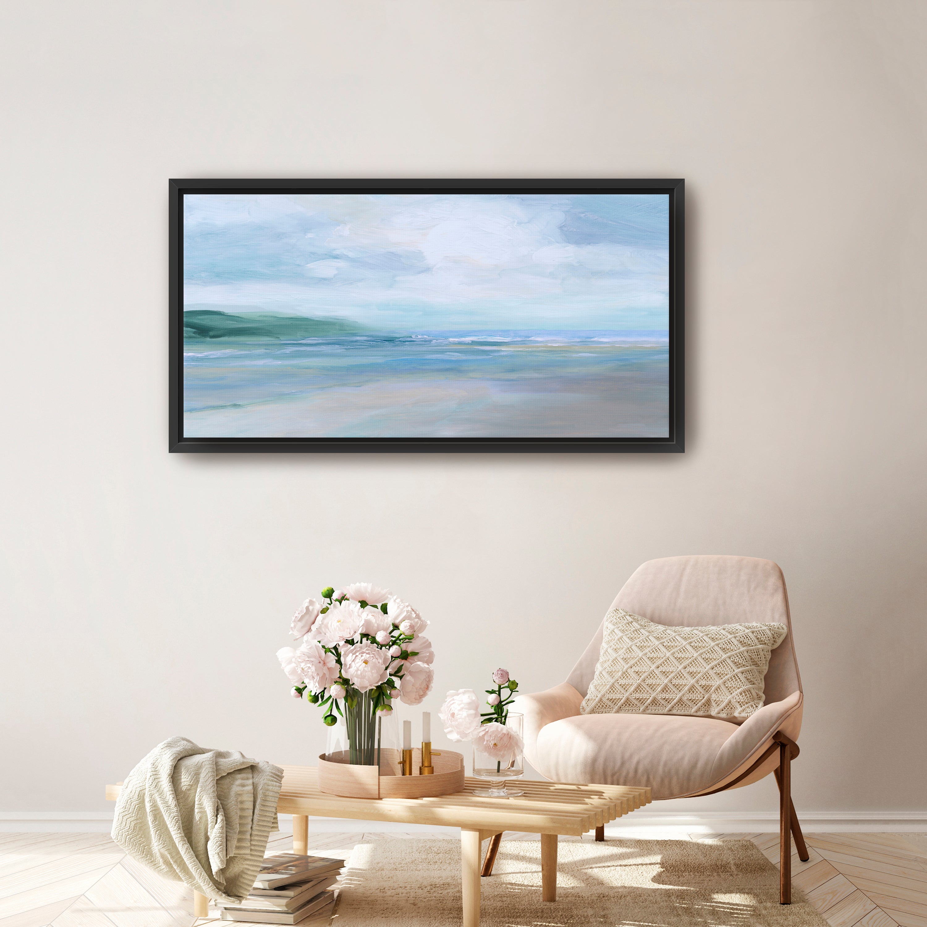 Misty Bay Canvas Giclee
