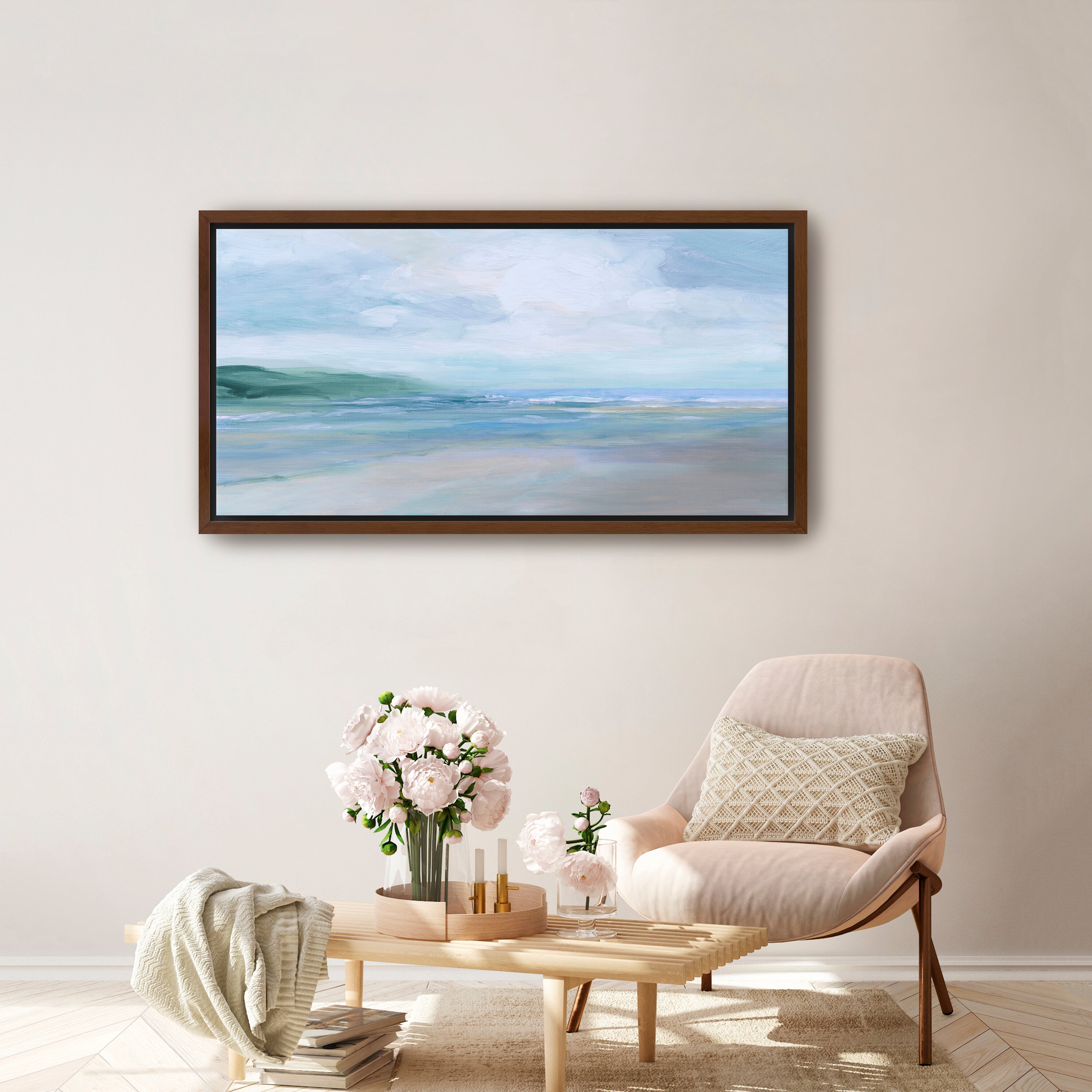 Misty Bay Canvas Giclee