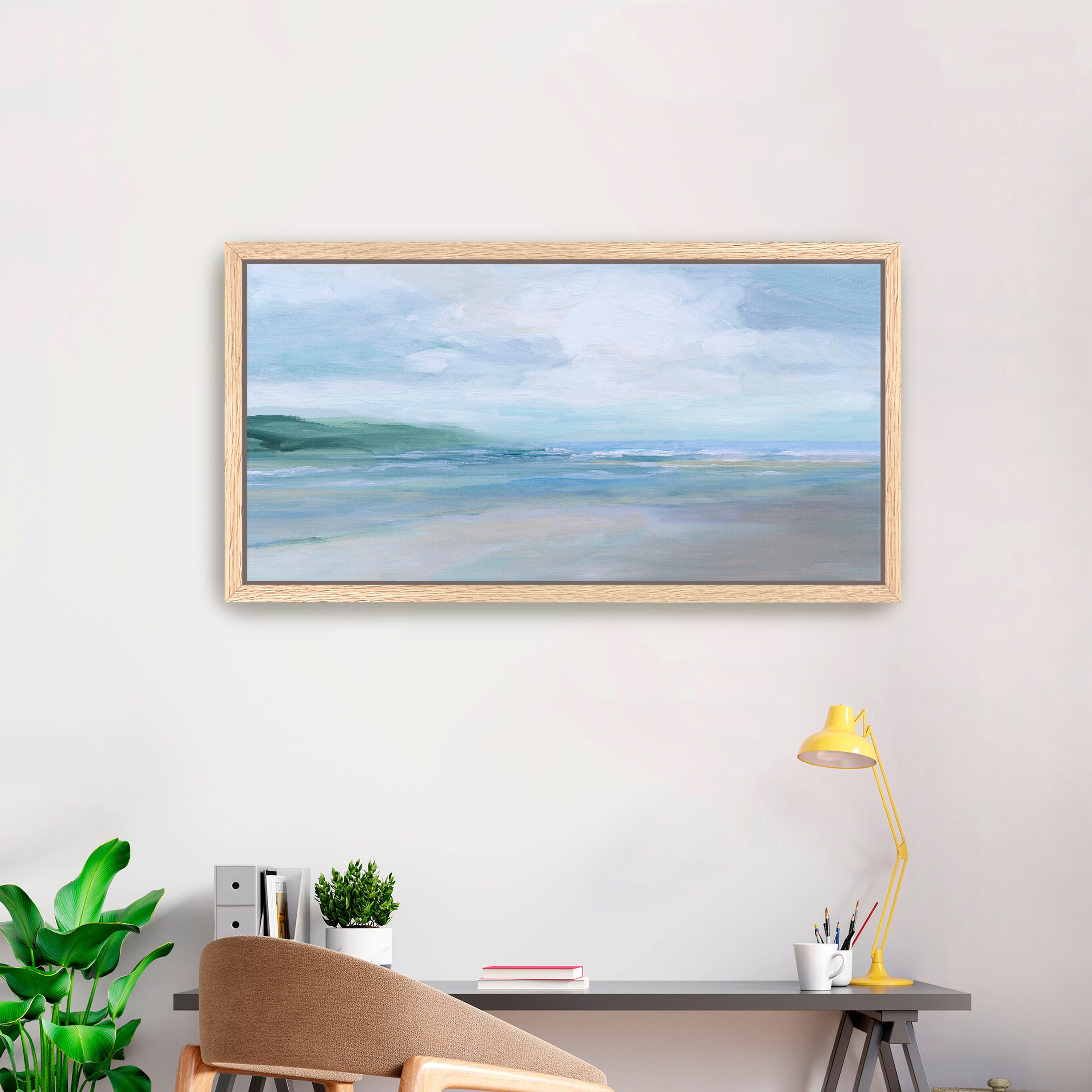 Misty Bay Canvas Giclee