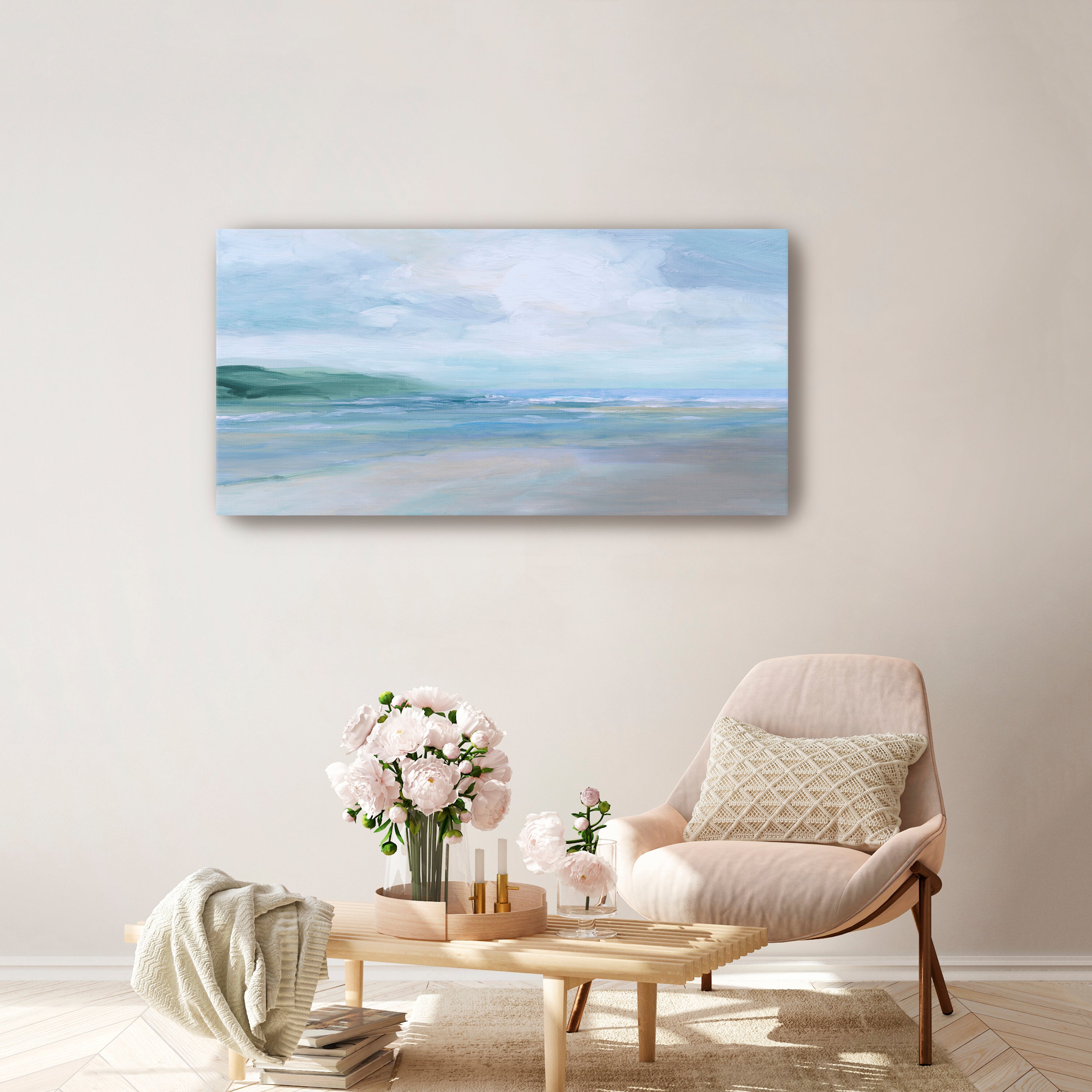 Misty Bay Canvas Giclee