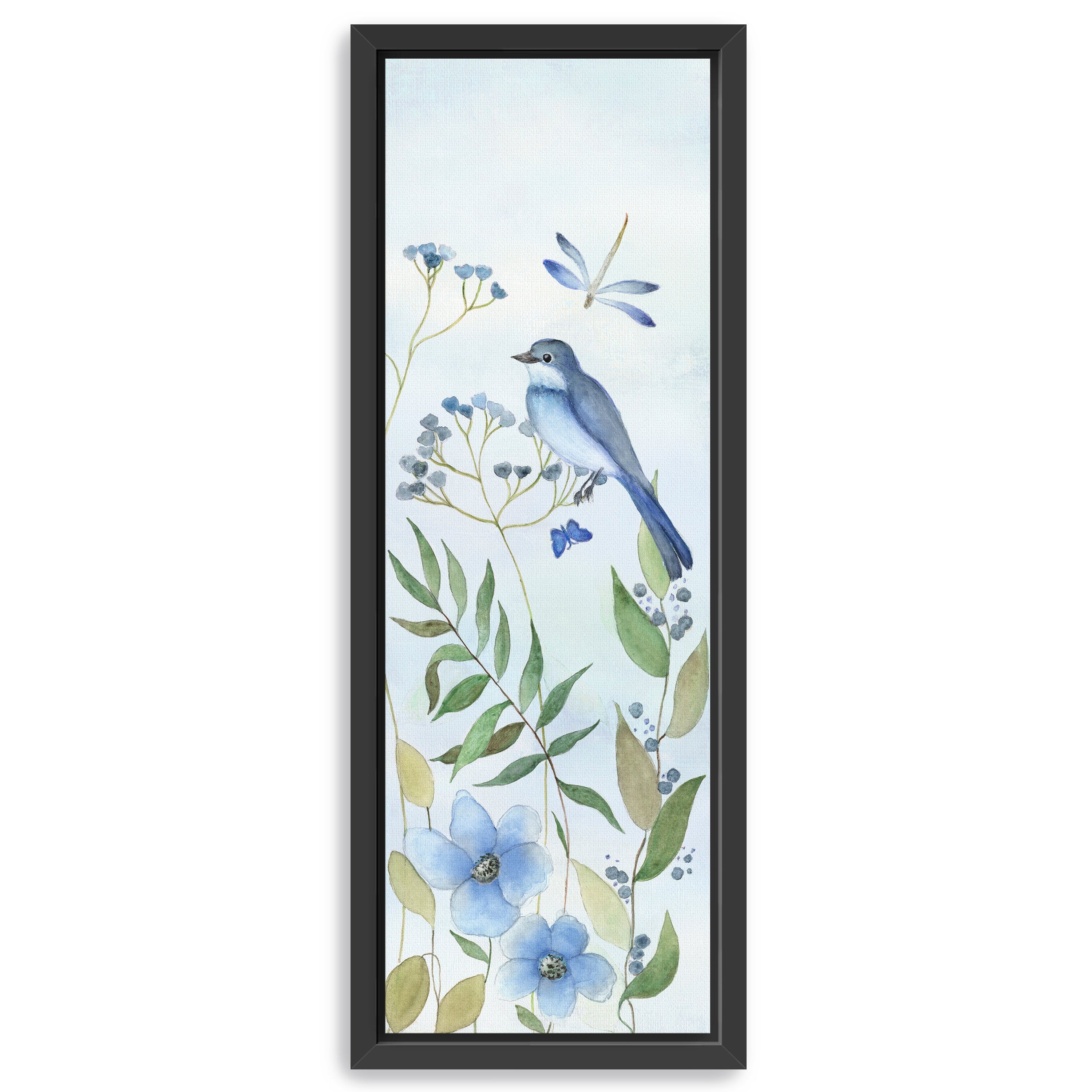 Meadow Bluebird II Canvas Giclee