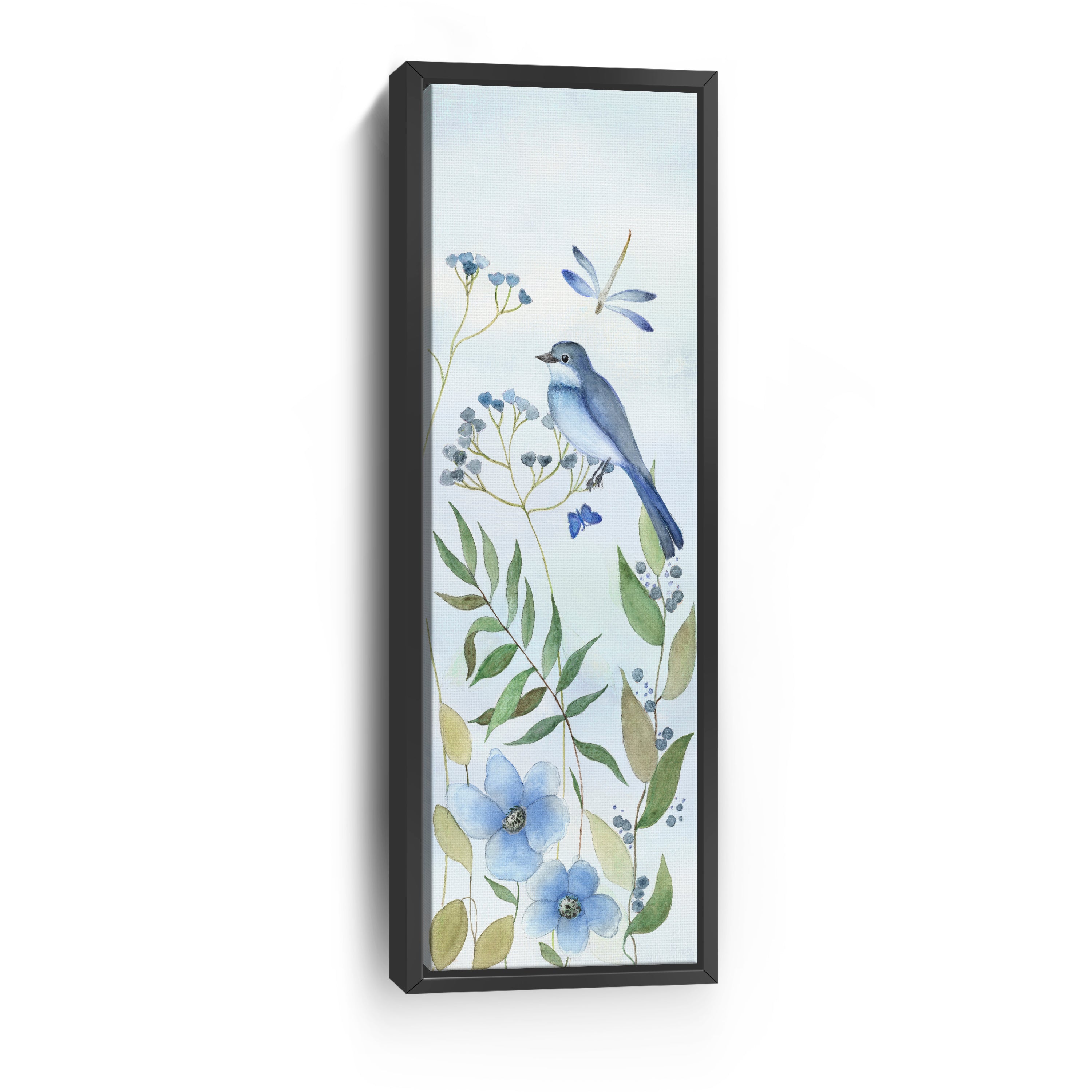 Meadow Bluebird II Canvas Giclee
