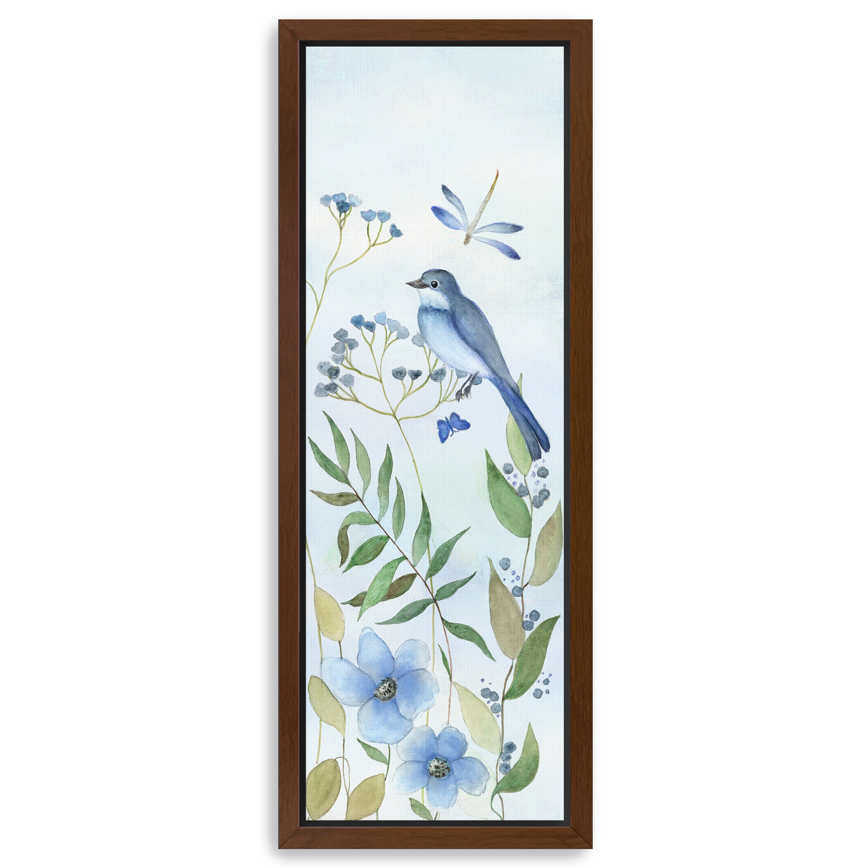 Meadow Bluebird II Canvas Giclee