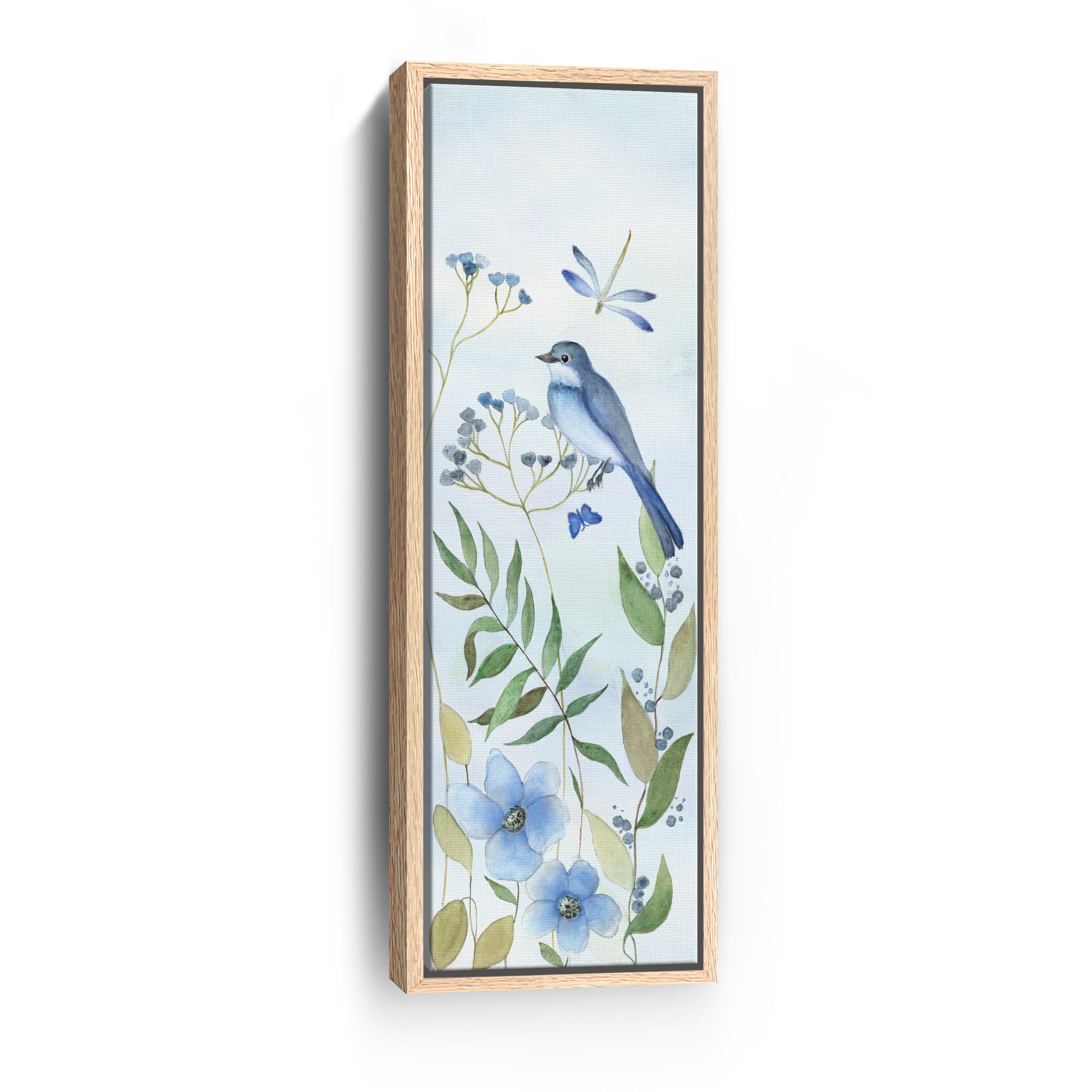 Meadow Bluebird II Canvas Giclee