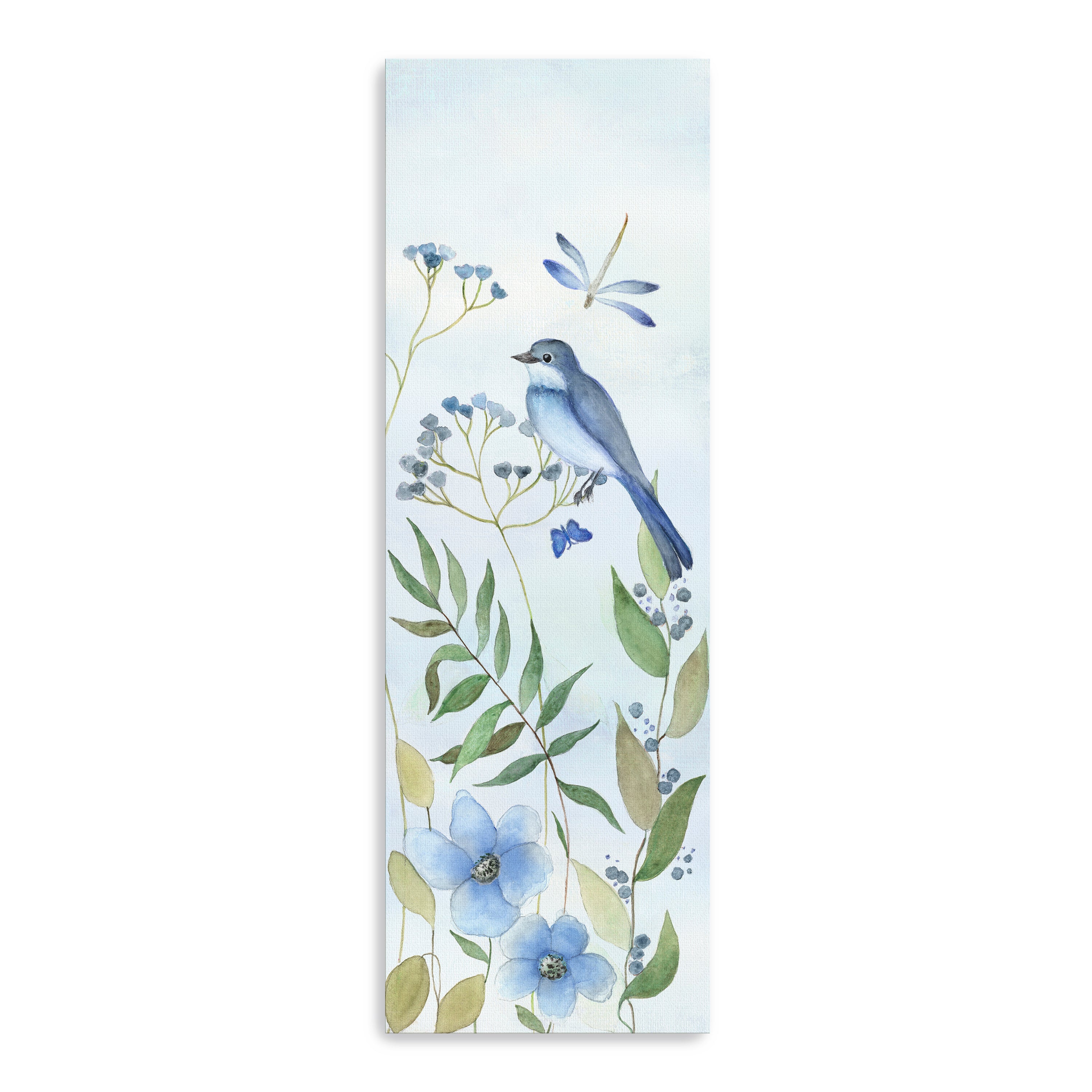 Meadow Bluebird II Canvas Giclee