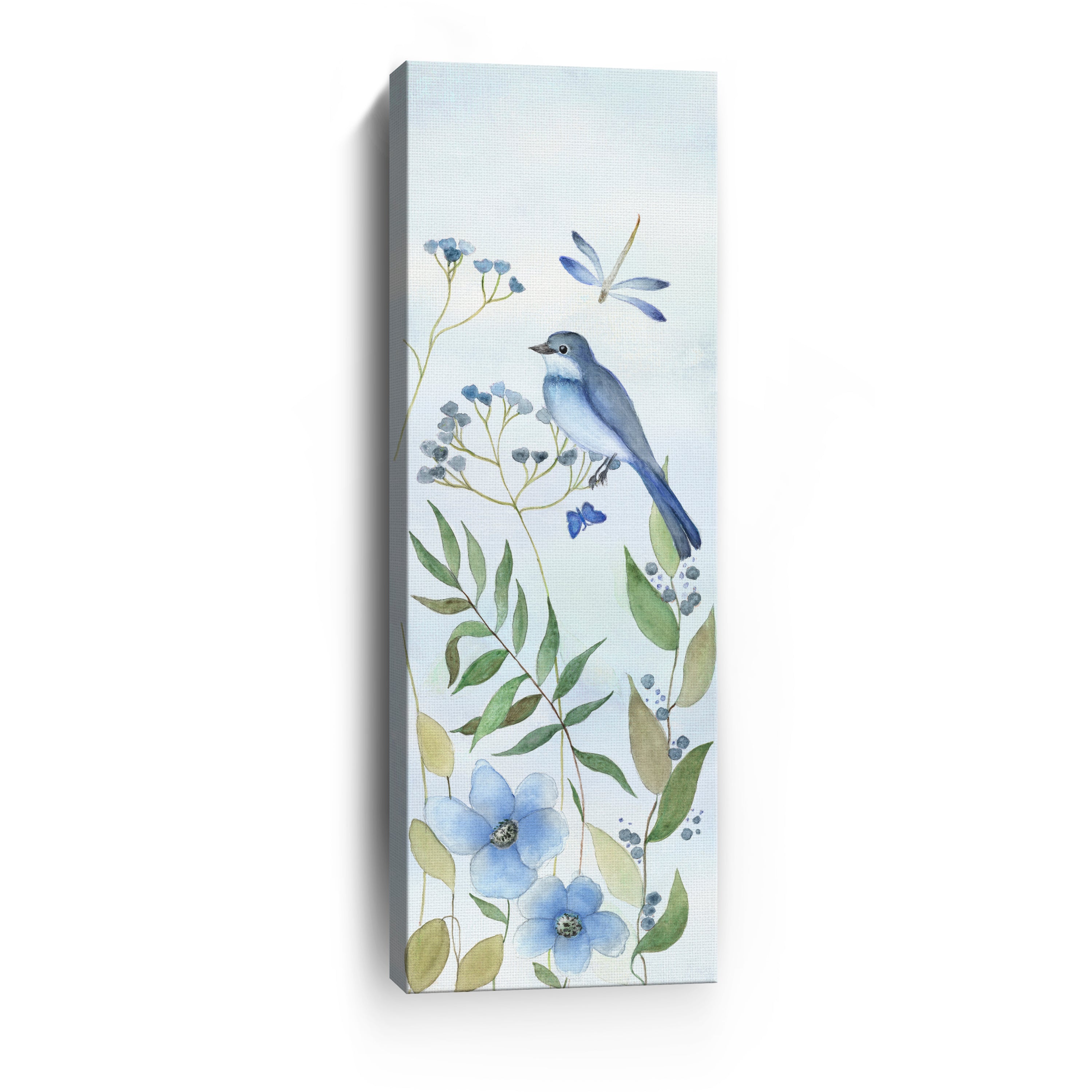 Meadow Bluebird II Canvas Giclee