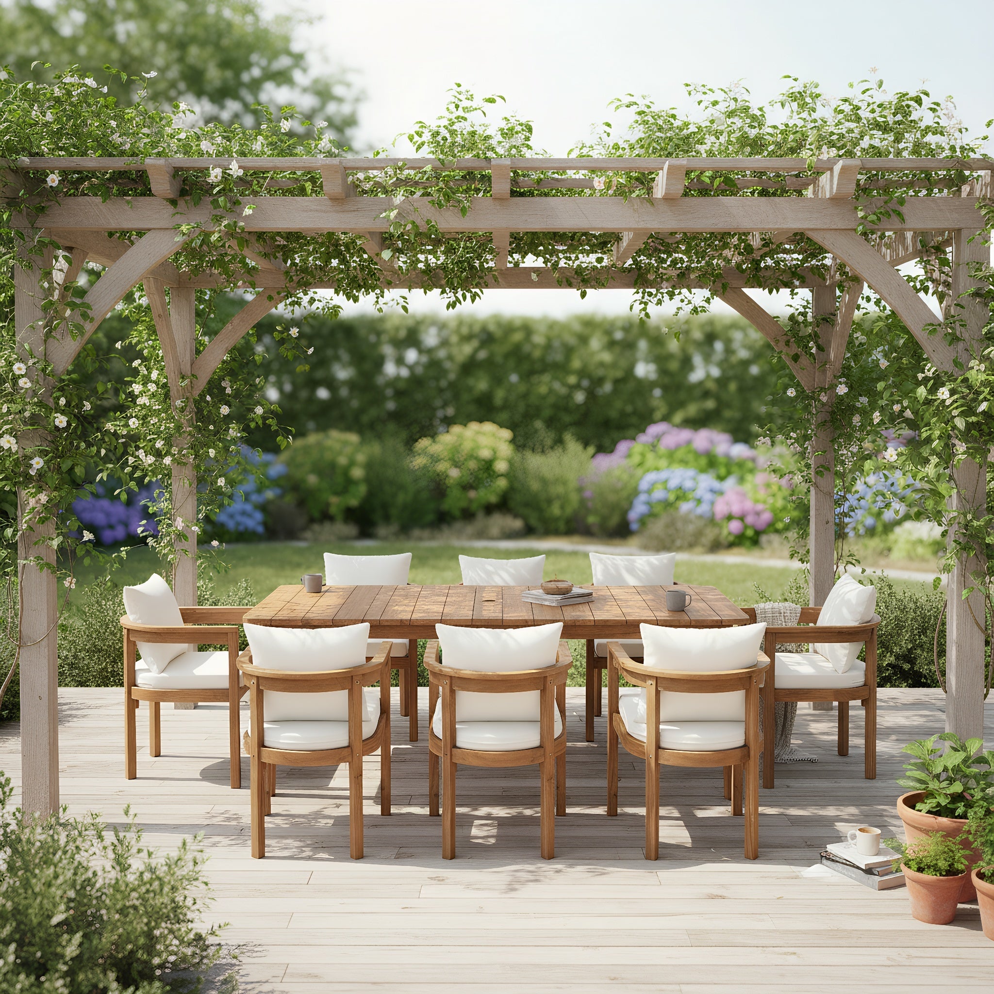 Abaco 9 Piece Outdoor Dining Set