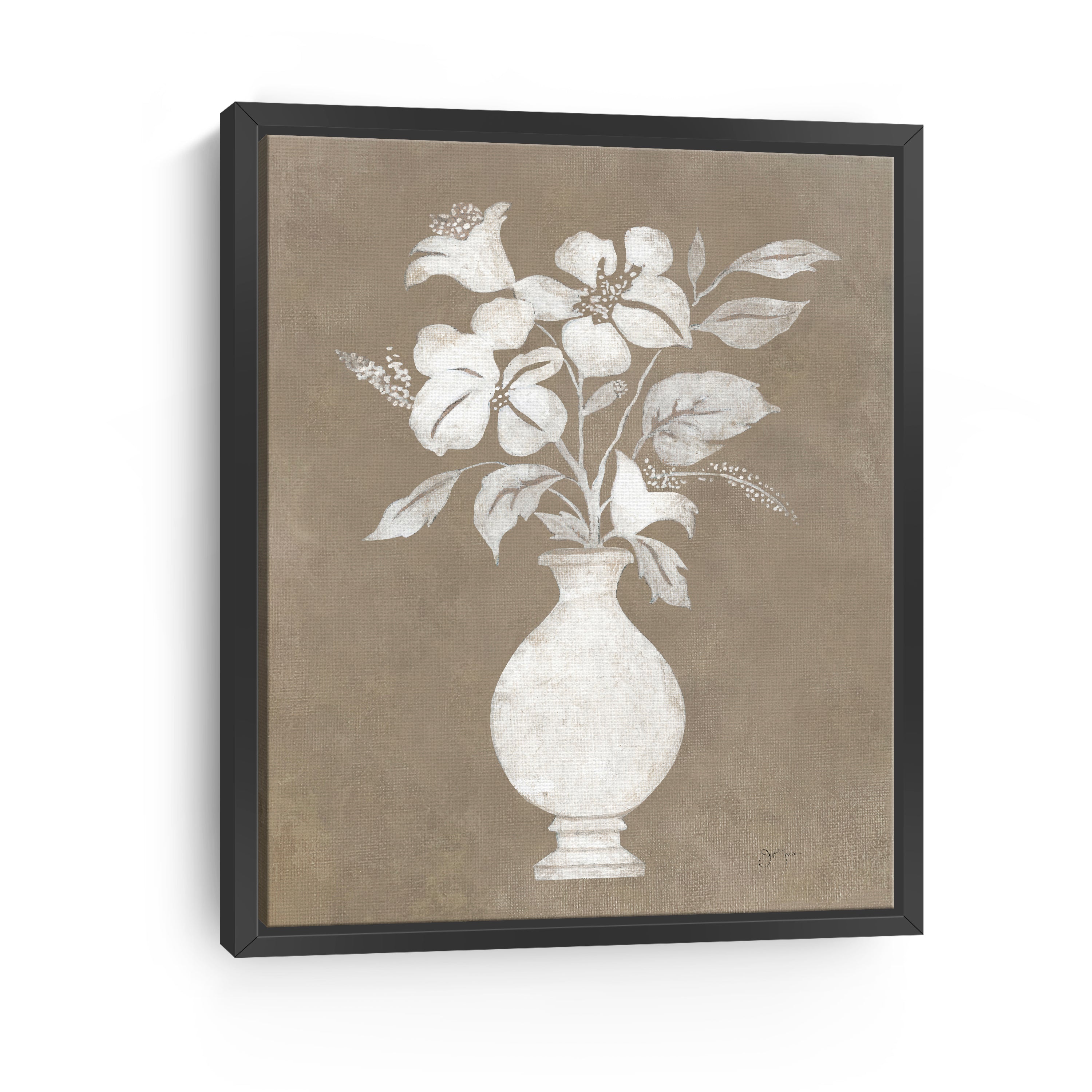 Light Shadow Bouquet II Canvas Giclee