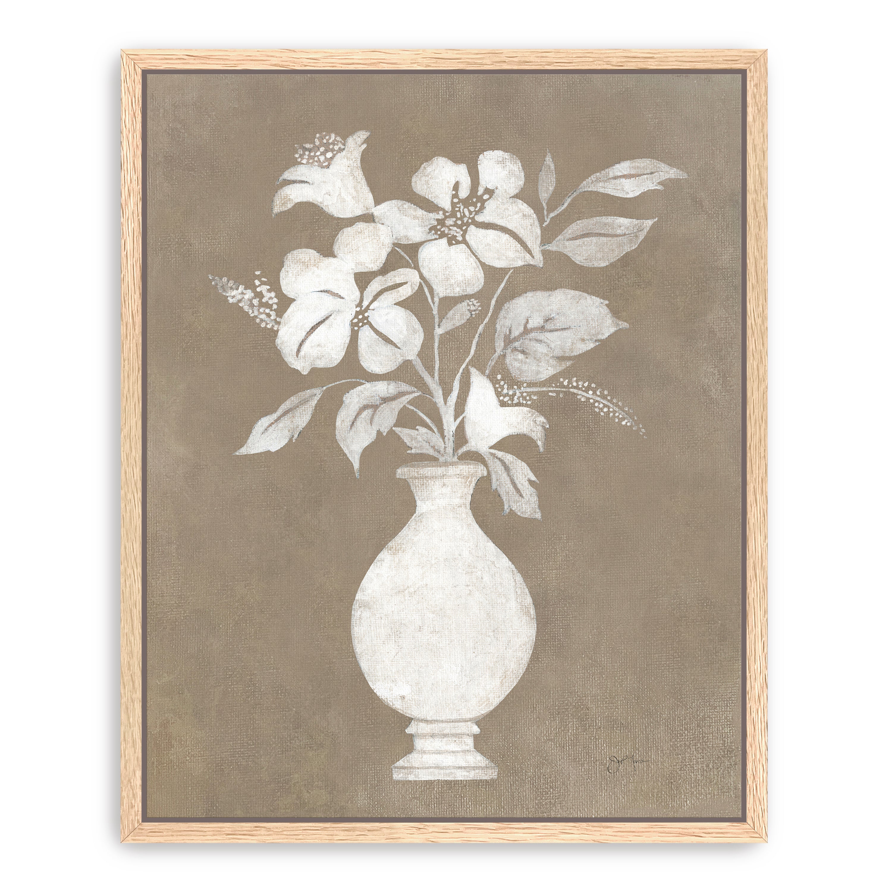 Light Shadow Bouquet II Canvas Giclee