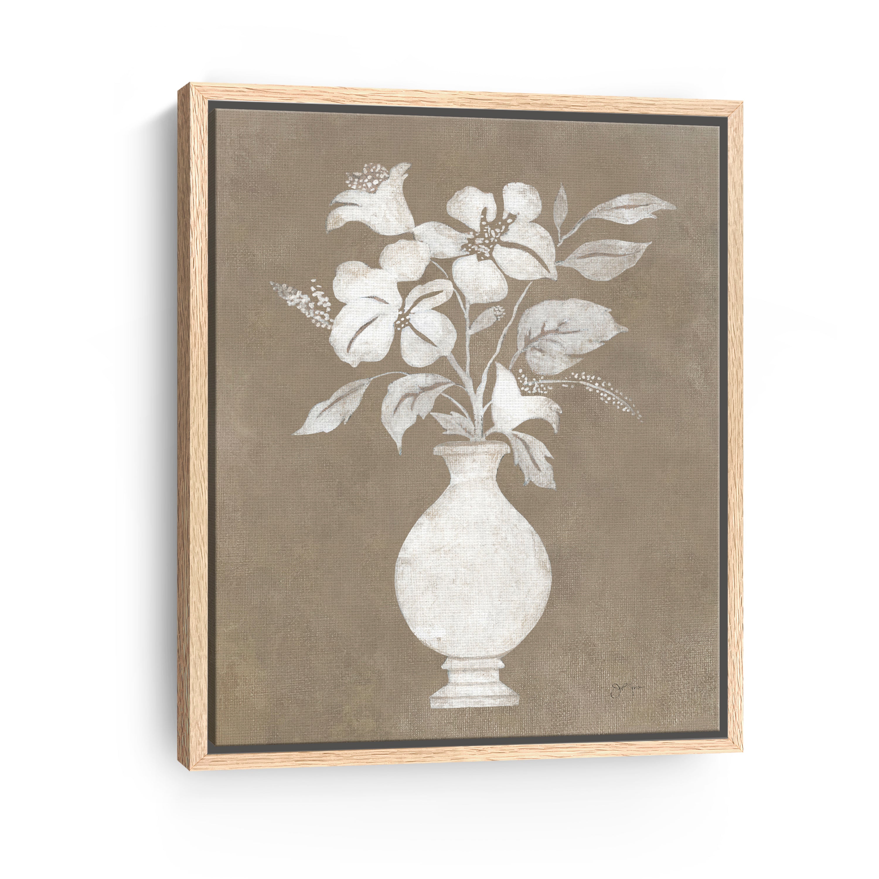 Light Shadow Bouquet II Canvas Giclee