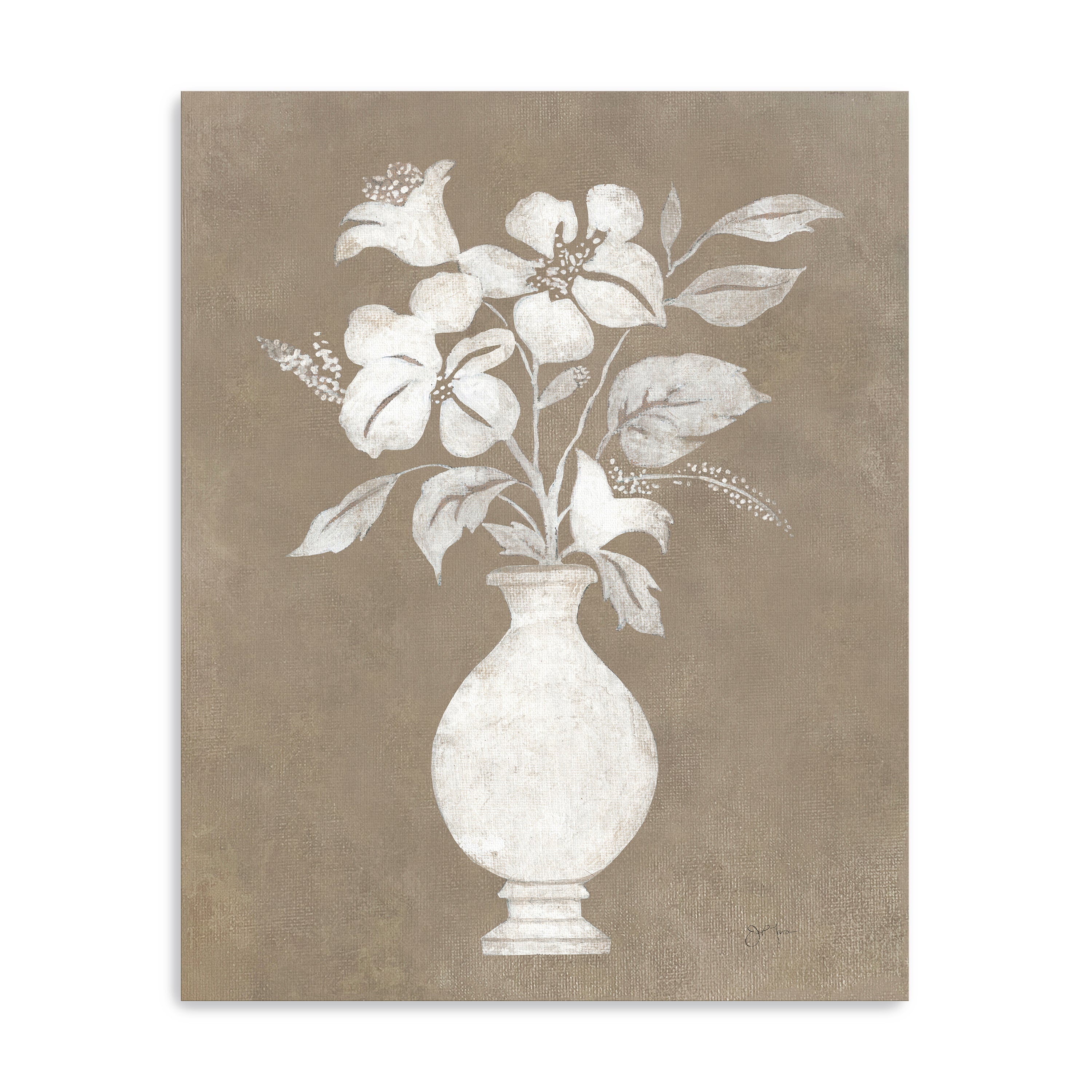 Light Shadow Bouquet II Canvas Giclee