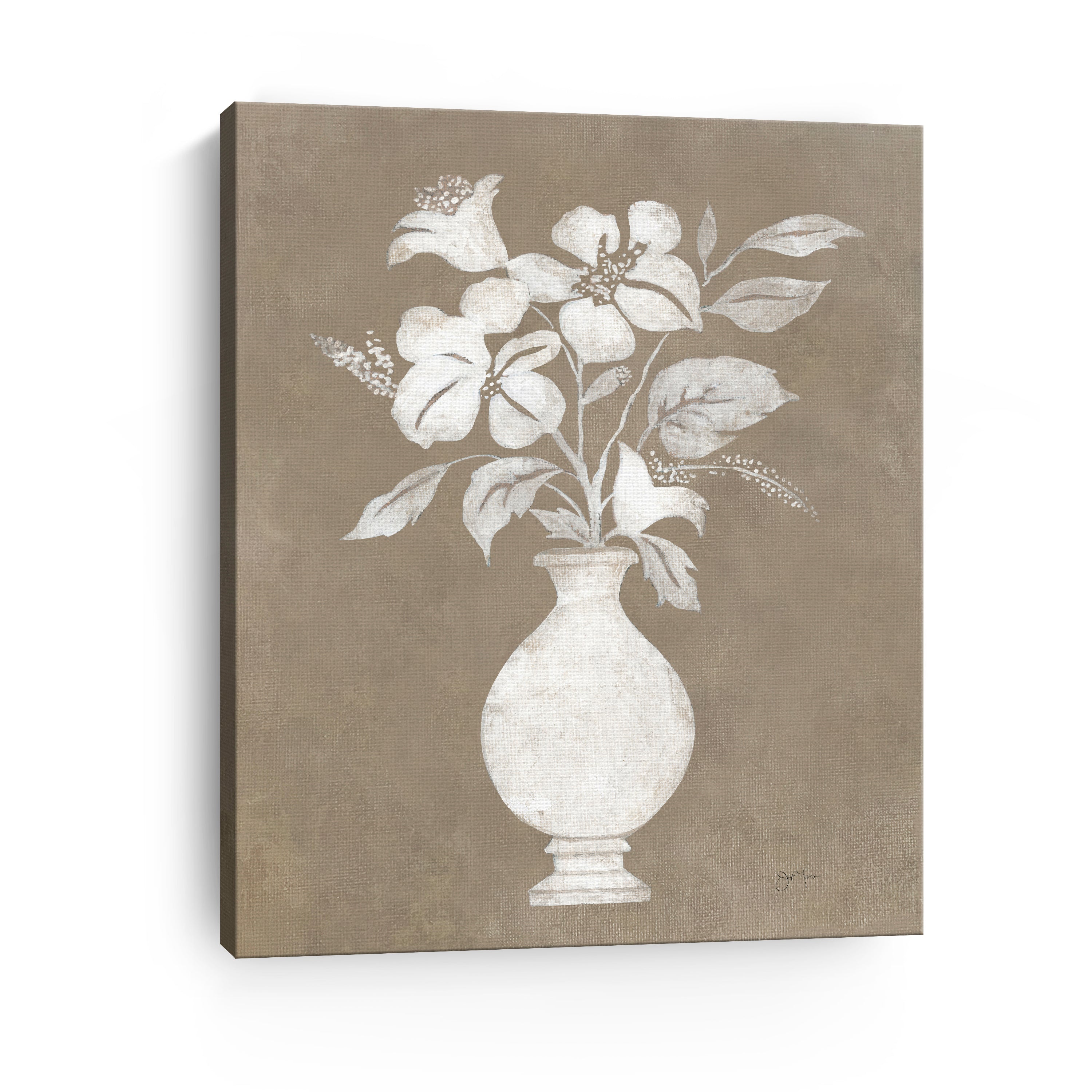 Light Shadow Bouquet II Canvas Giclee