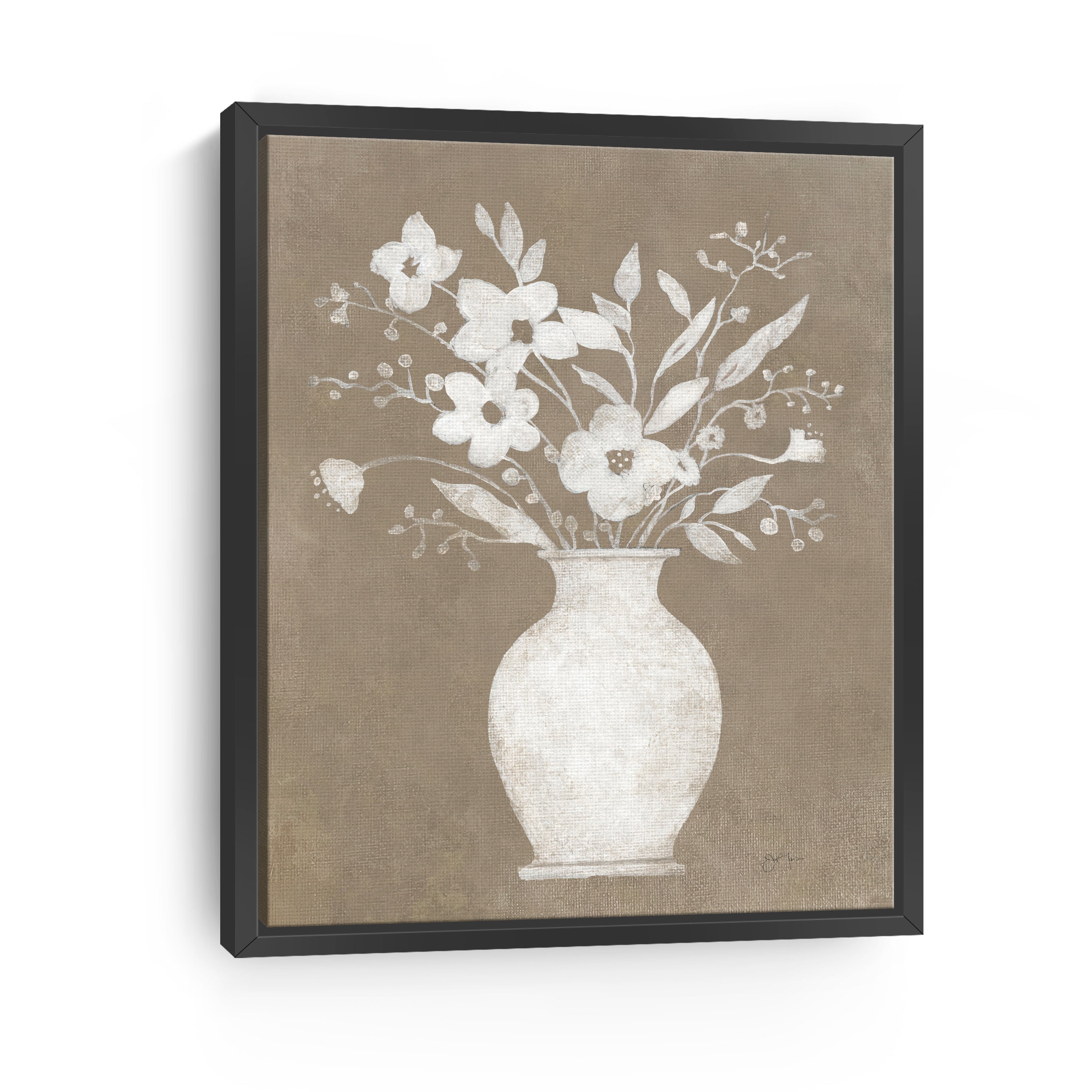 Light Shadow Bouquet III Canvas Giclee