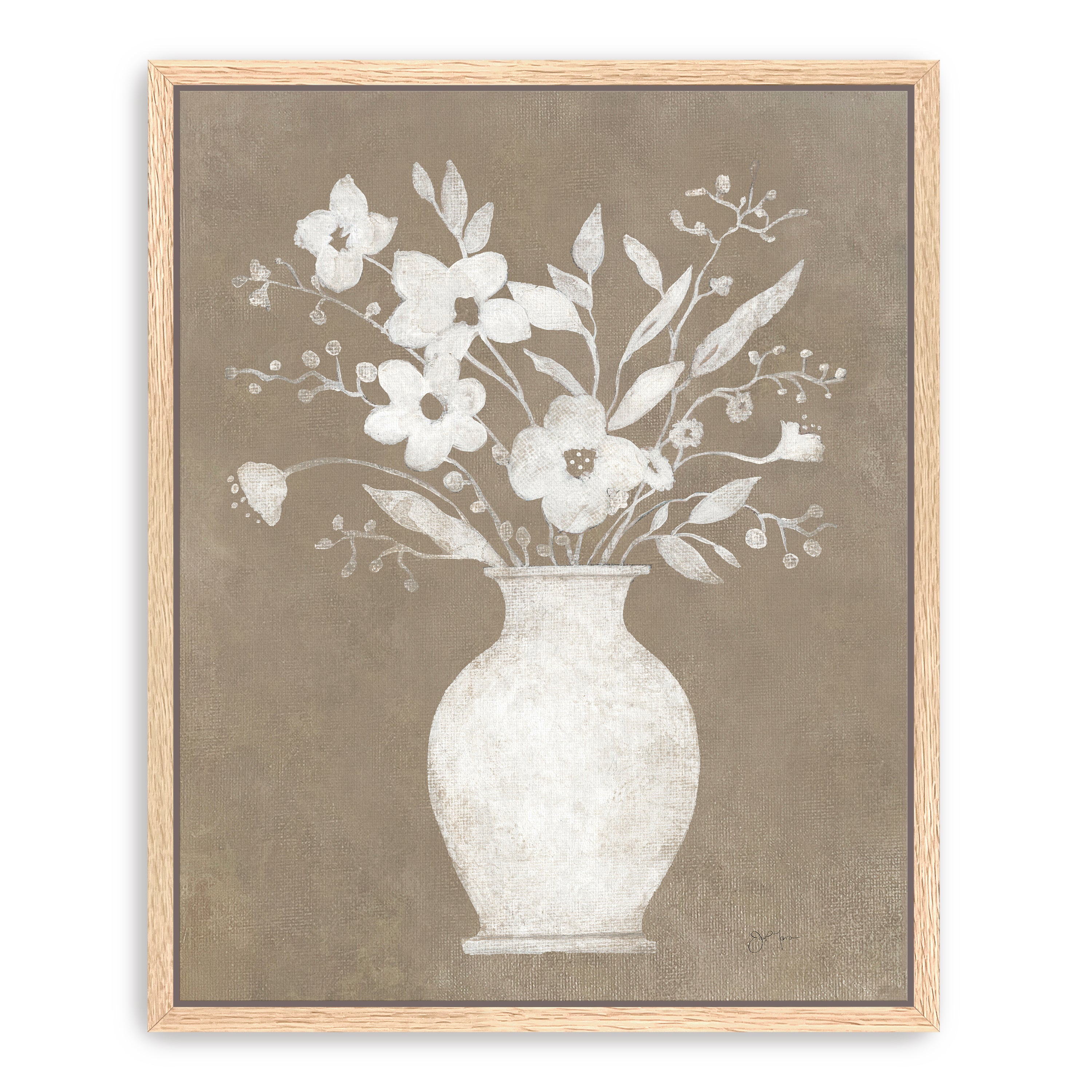 Light Shadow Bouquet III Canvas Giclee