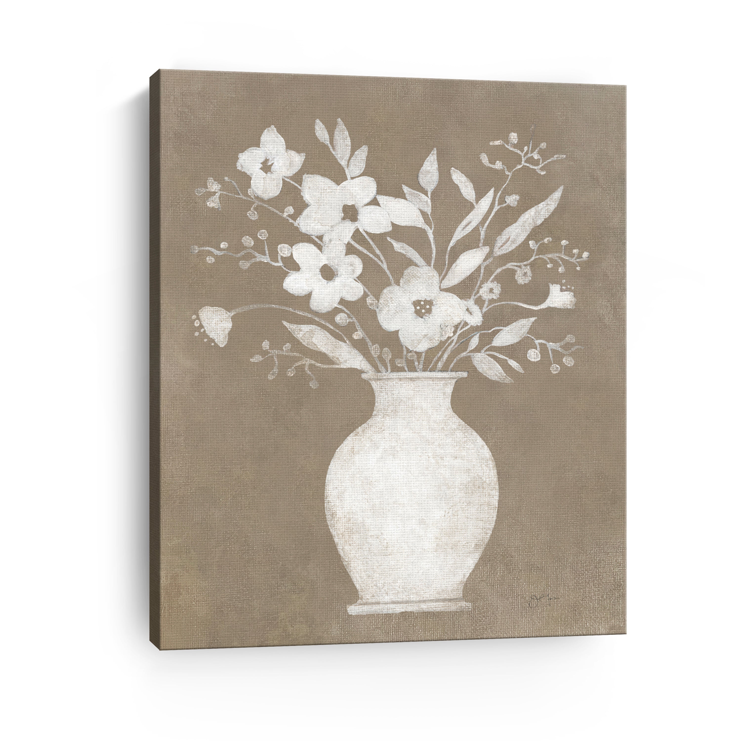 Light Shadow Bouquet III Canvas Giclee